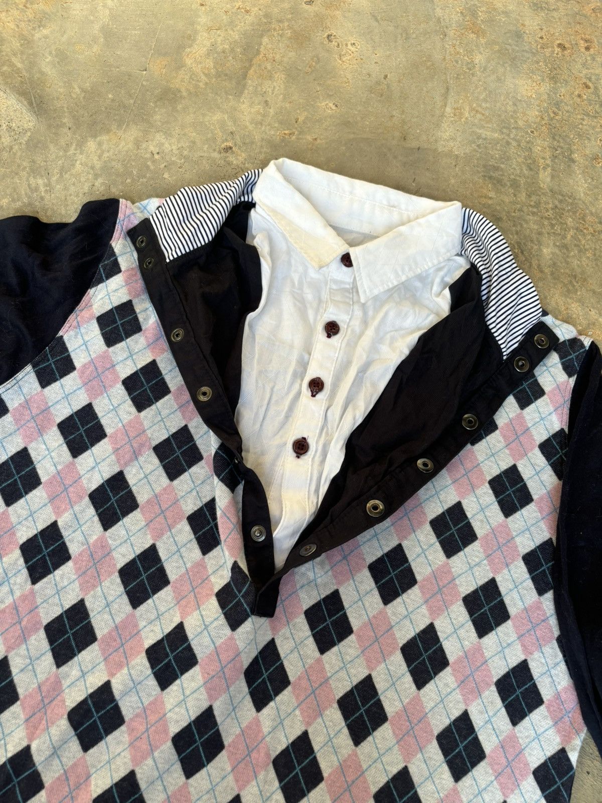 Hysteric Glamour Y2k Double Layer Men's Bigi Real style Shirt Size US L / EU 52-54 / 3 - 3 Thumbnail