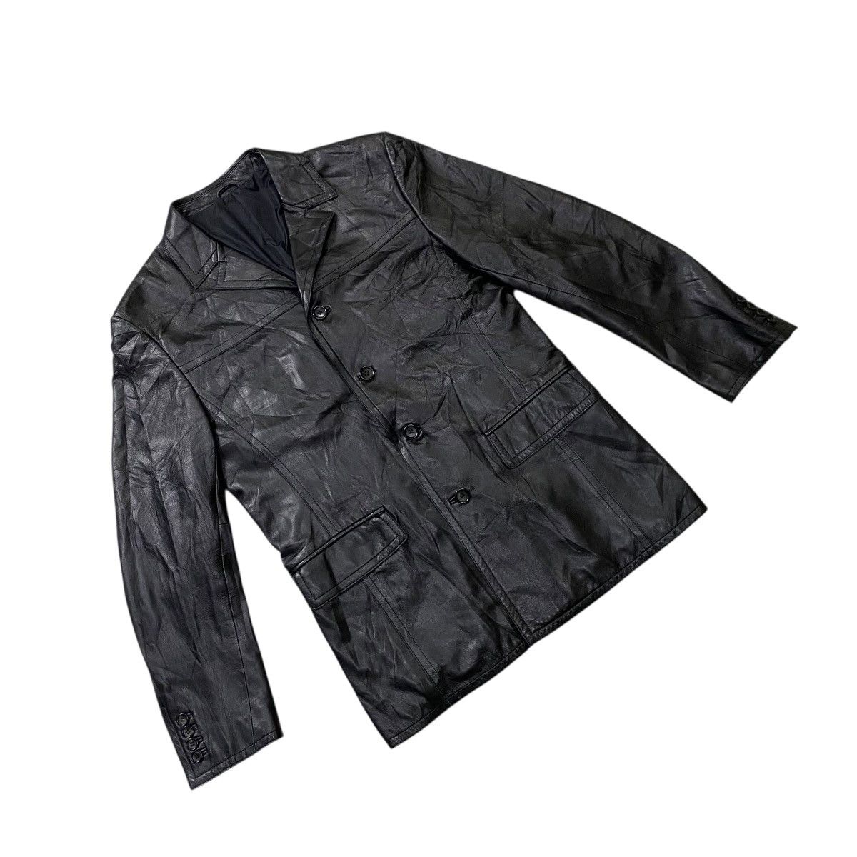 Comme Ca Ism Comme Ca Ism Men sheep skin leather coat jacket Size US M / EU 48-50 / 2 - 2 Thumbnail