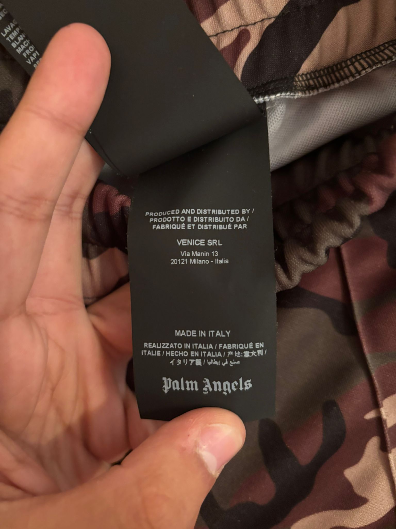 Palm Angels Palm Angels Camo Army Track Pants Size US 34 / EU 50 - 6 Thumbnail