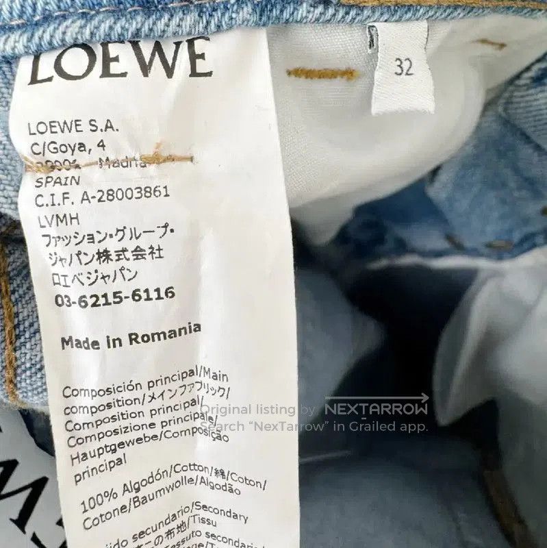 Loewe Loewe Spring Autumn Light Blue Women's Jeans . Size 23" - 6 Thumbnail