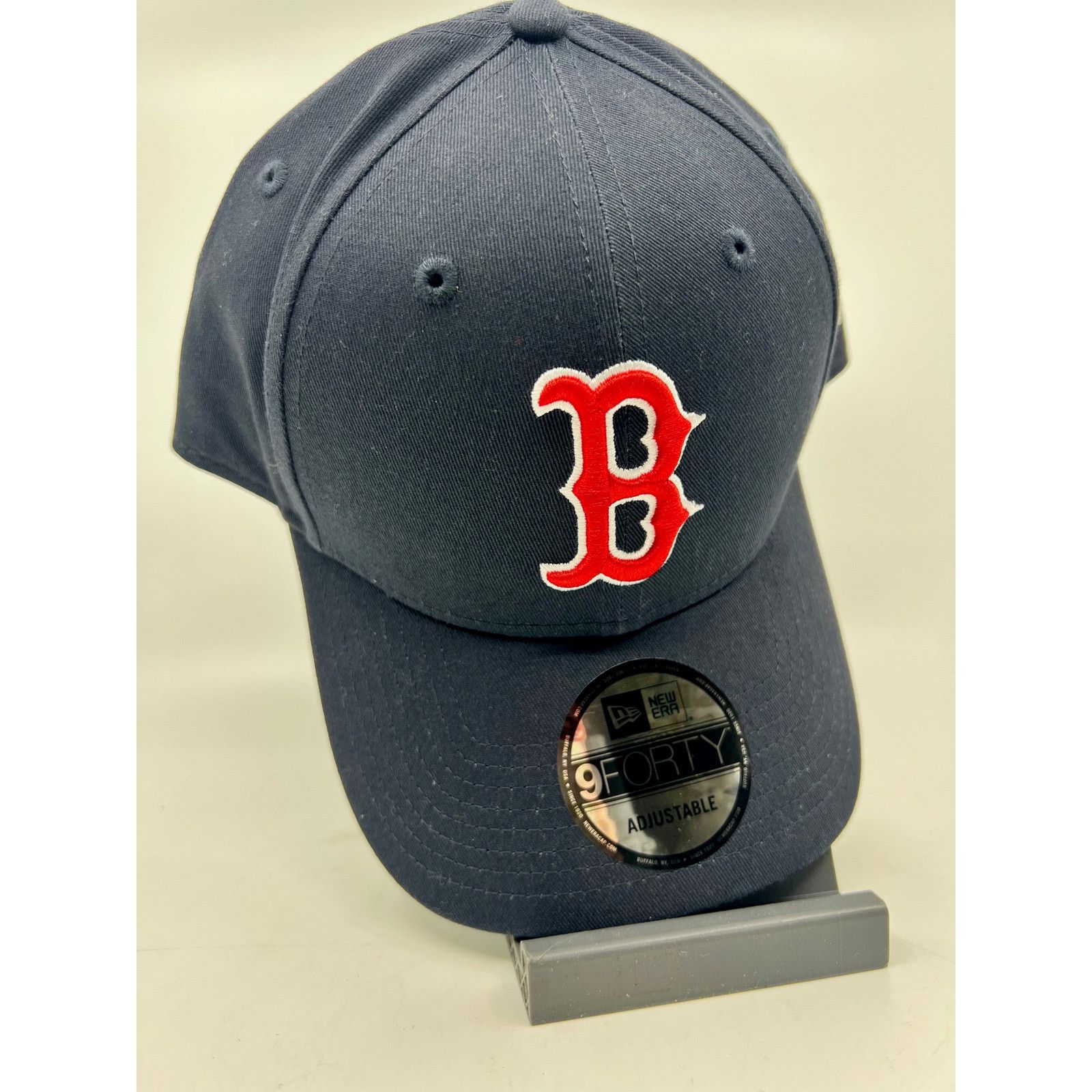 New Era Boston Red Sox New Era 9Fifty Adj Hat Navy Color/ Red B Logo Size ONE SIZE - 1 Thumbnail