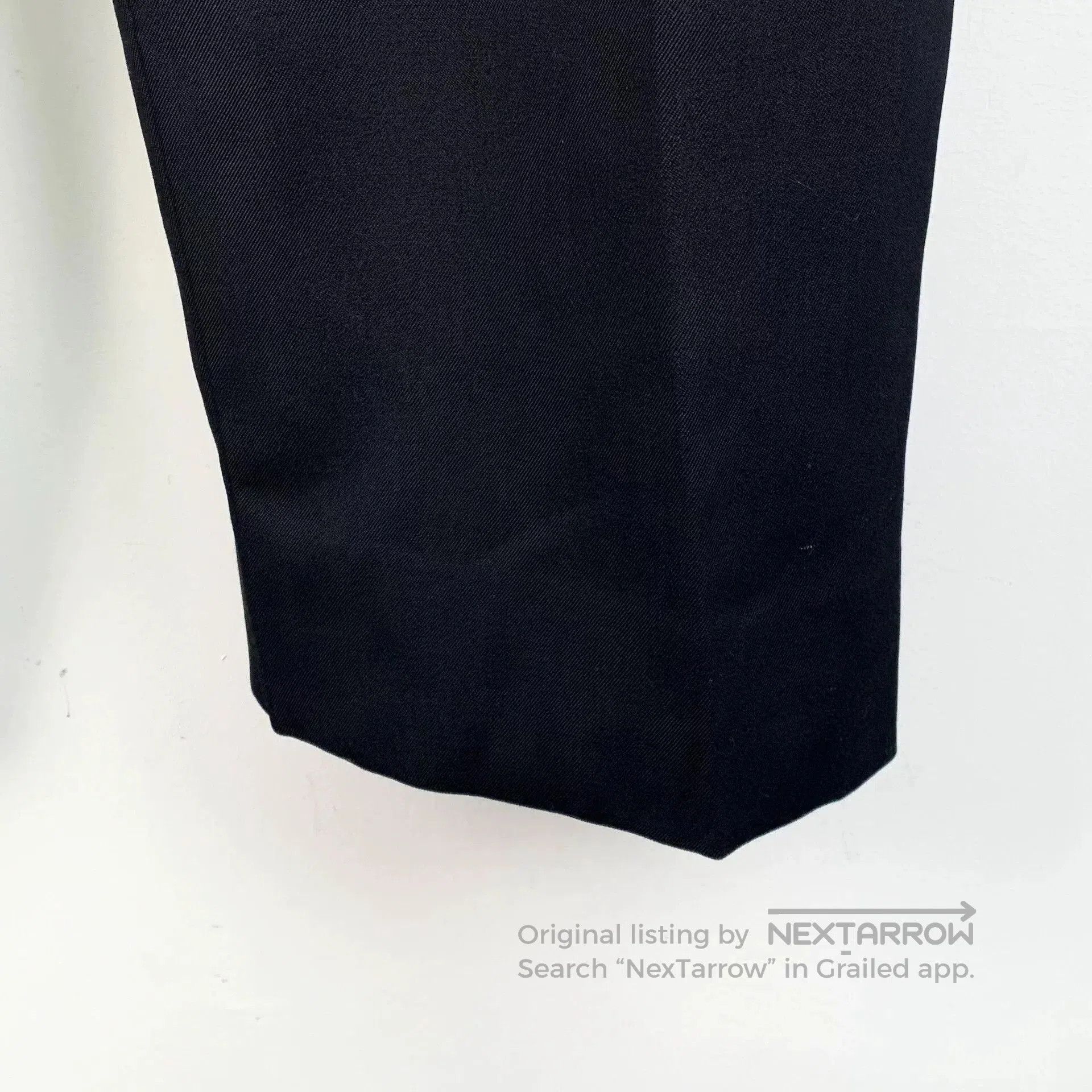 Dior black wool casual pants by Dior. Size US 32 / EU 48 - 4 Thumbnail