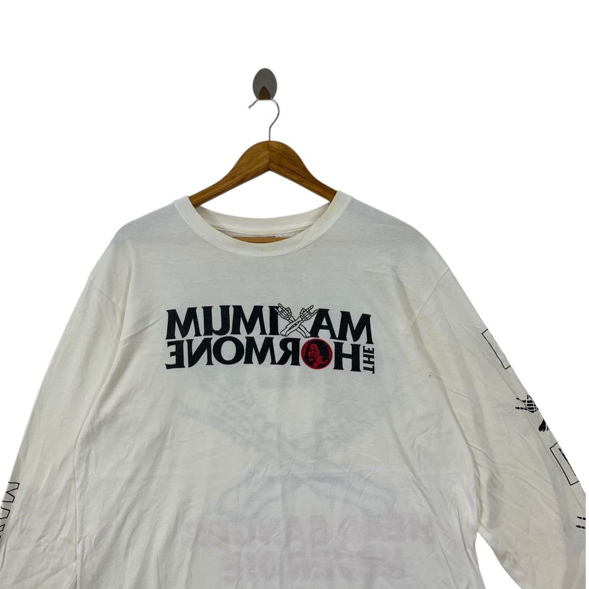 Band Tees MAXIMUM THE HORMONE Head Banger Never Die Tee Shirt Top Size US XL / EU 56 / 4 - 2 Thumbnail
