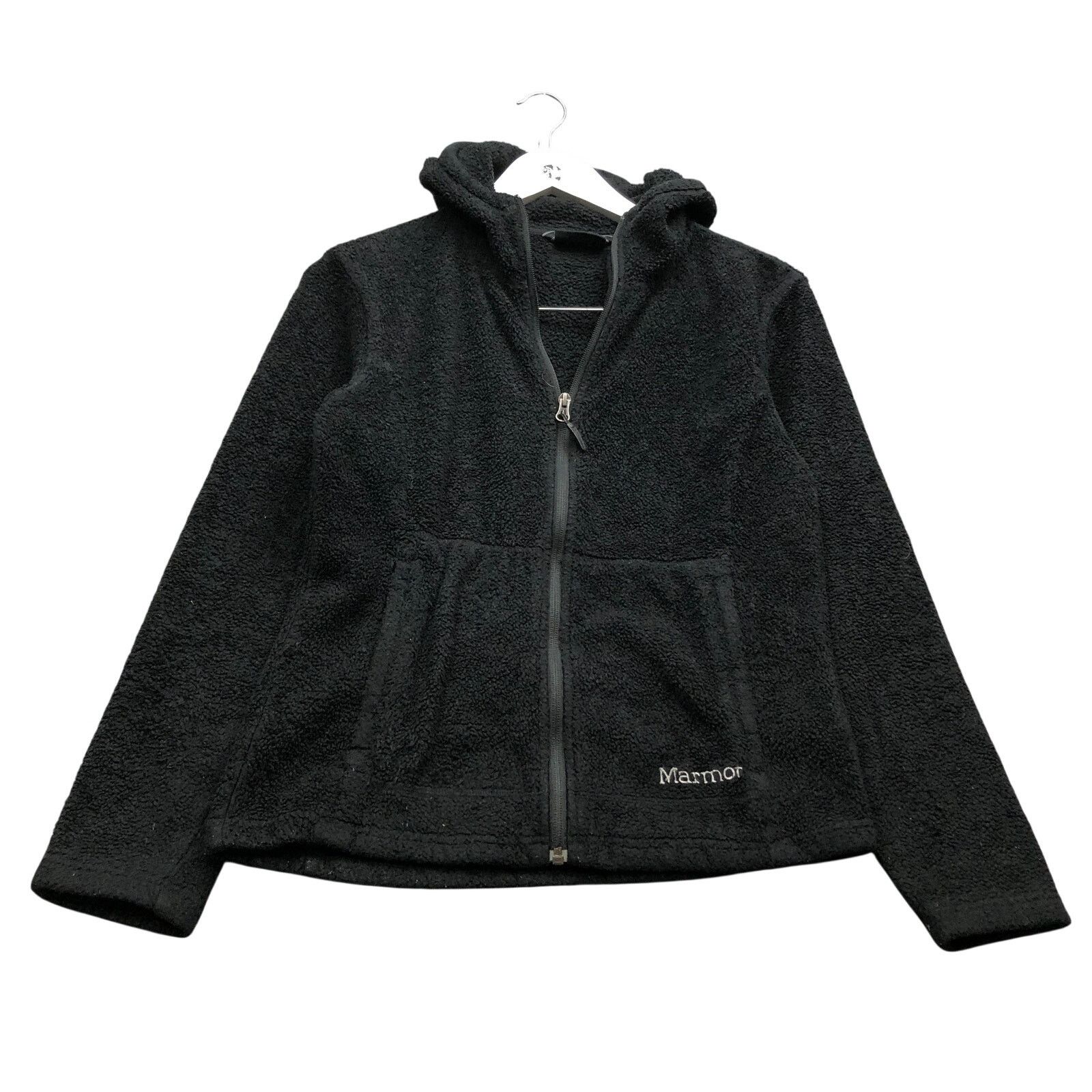 Marmot Marmot Sherpa Hoodie Jacket Women's Medium Full Zip Black Size M / US 6-8 / IT 42-44 - 1 Thumbnail