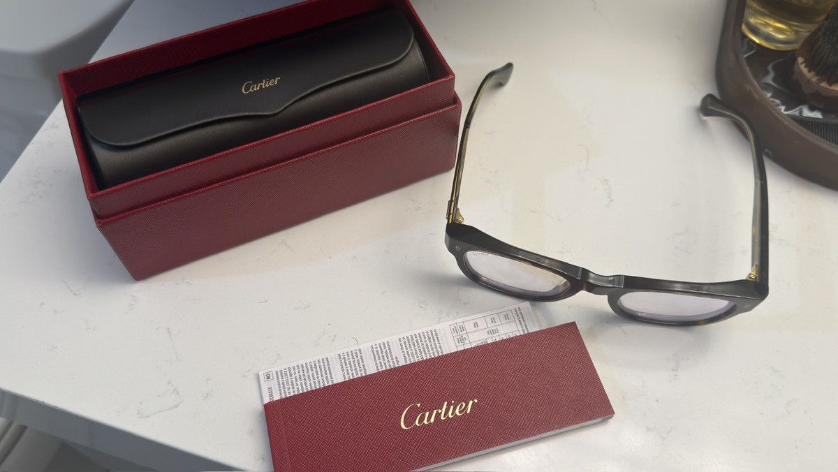 Cartier Tortoiseshell Square Sunglasses Size ONE SIZE - 10 Thumbnail