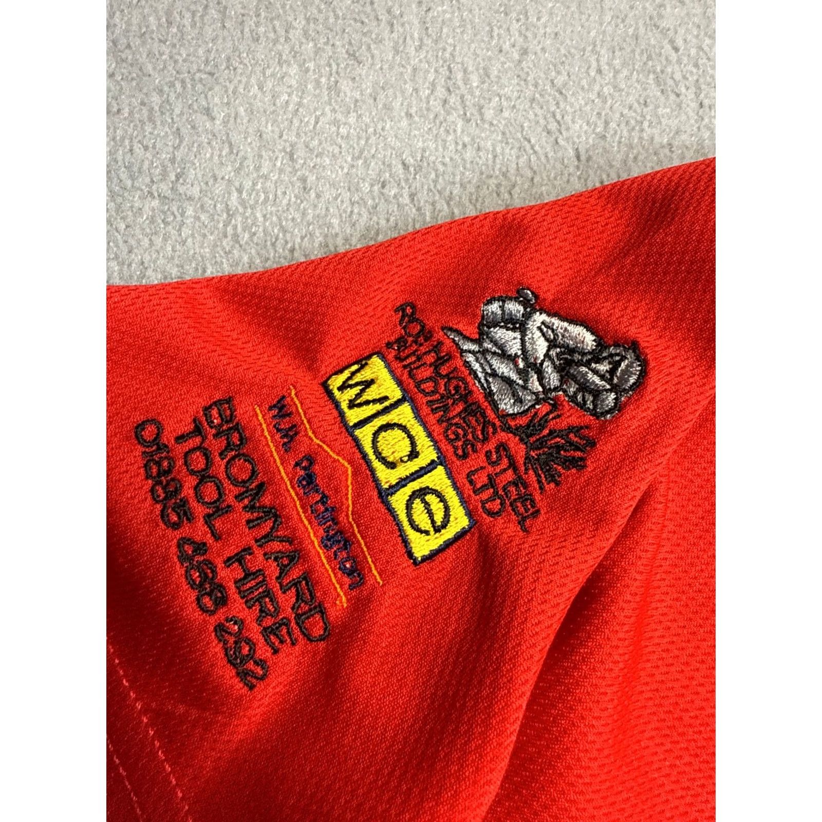 Vintage SPIRO England Classics Motocross DES National Team Mens 2XL Red Polo Shirt Shirt Mens Red 2XL England DES National Team Spiro Size US XXL / EU 58 / 5 - 7 Thumbnail