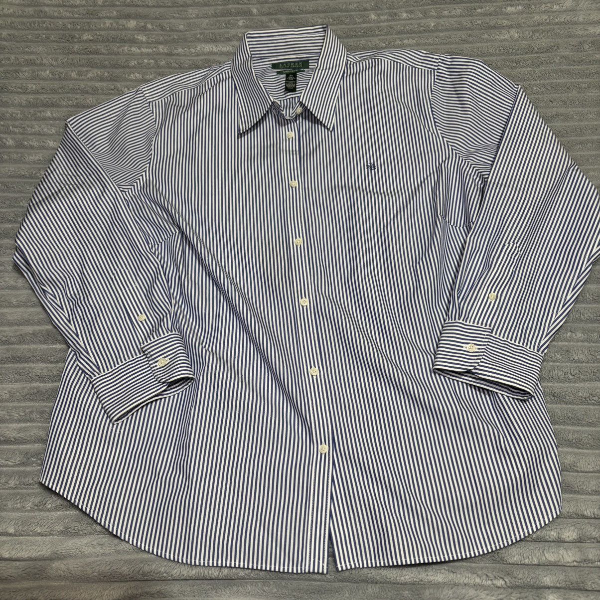 Lauren Ralph Lauren Lauren Ralph Lauren Men's Button Down Shirt Striped shirt Size US XXL / EU 58 / 5 - 1 Thumbnail