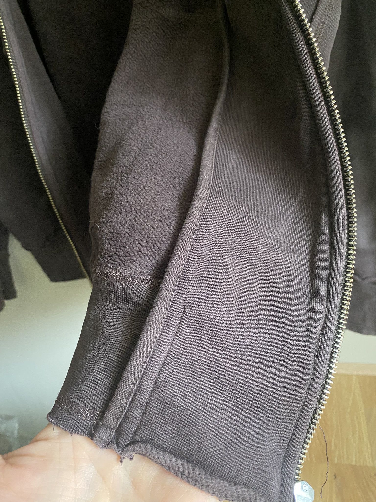 Acne Studios $340 - Hades Floral Zip - Dark Coffee Size US M / EU 48-50 / 2 - 16 Thumbnail