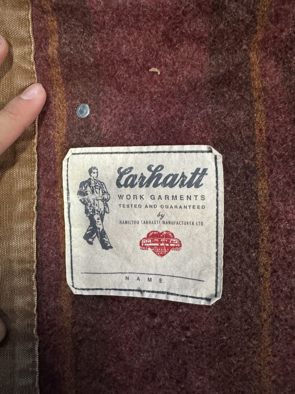 Carhartt × Vintage Carhartt Detroit Jacket *Real Vintage* Size US S / EU 44-46 / 1 - 4 Thumbnail