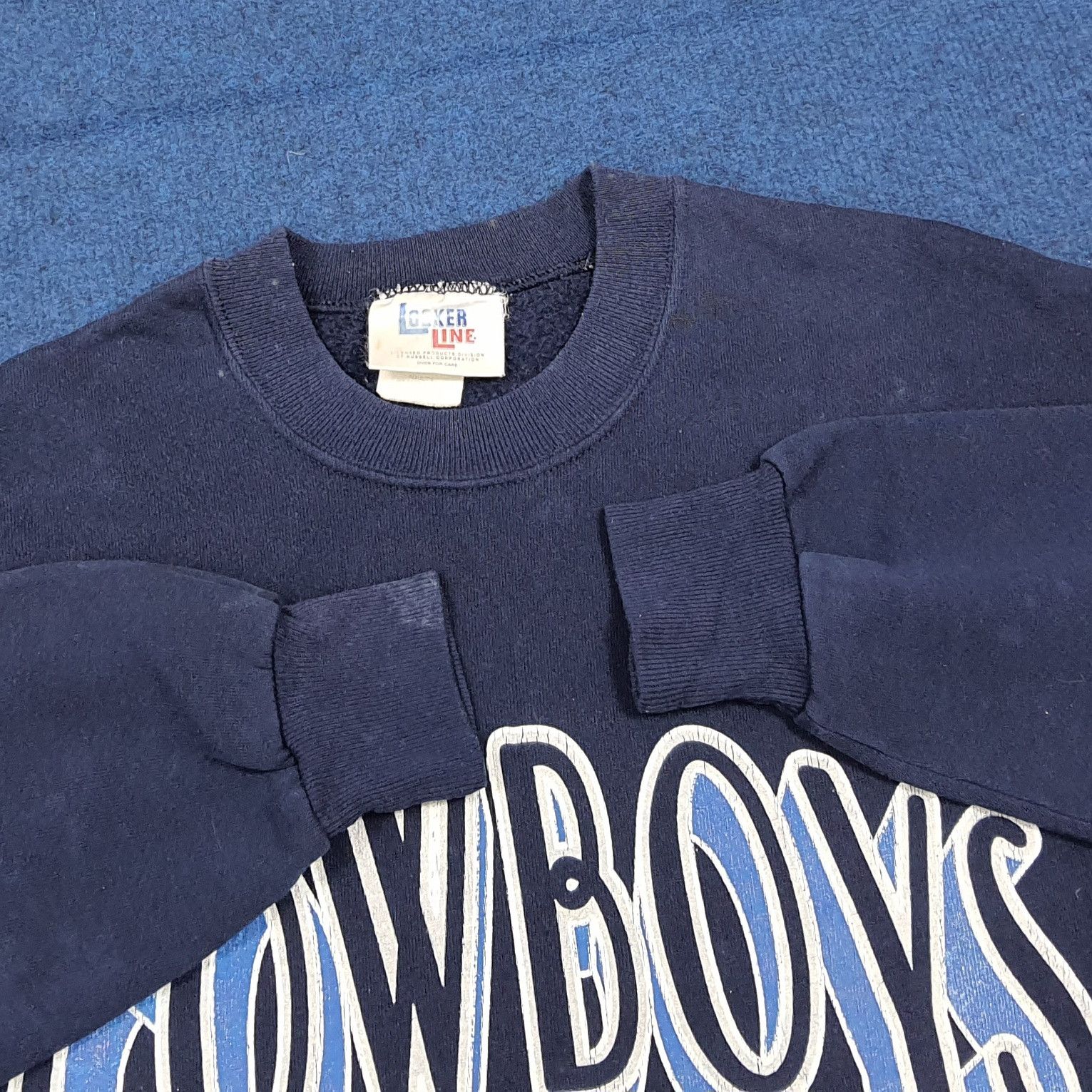 NFL Vintage 90s Dallas Cowboys Sweatshirt NFL Football C290N9 Size US M / EU 48-50 / 2 - 6 Thumbnail