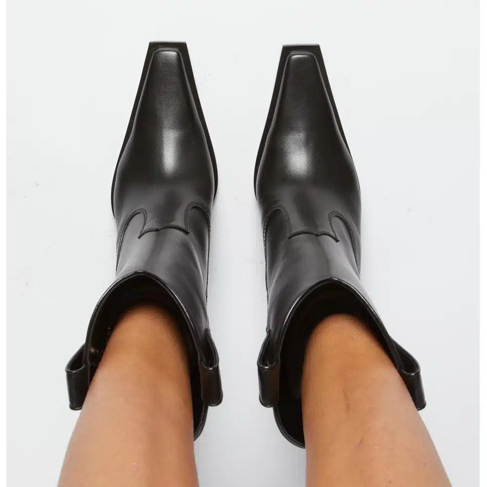 Tom Ford o1loc1c1224 W2802N Ankle Boots in Black Size US 7 / IT 37 - 4 Thumbnail