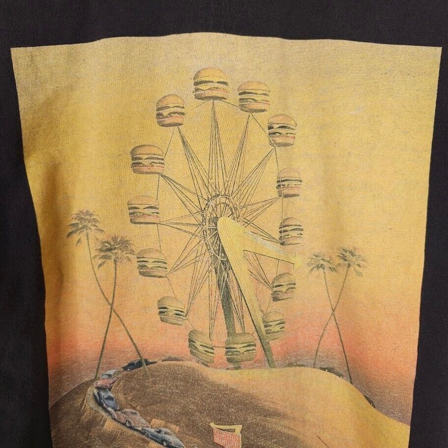 Other In N Out T Shirt Mens Size Large Black Fast Food Snack Tee Size US L / EU 52-54 / 3 - 4 Thumbnail