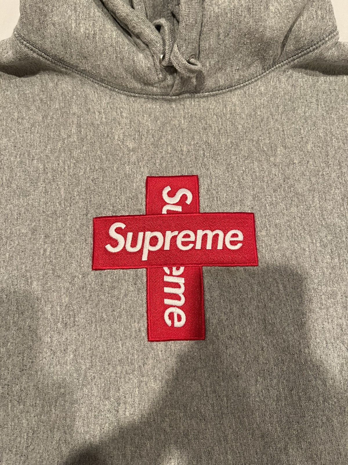 Supreme Supreme Cross box logo hooded sweatshirt Size US L / EU 52-54 / 3 - 8 Thumbnail