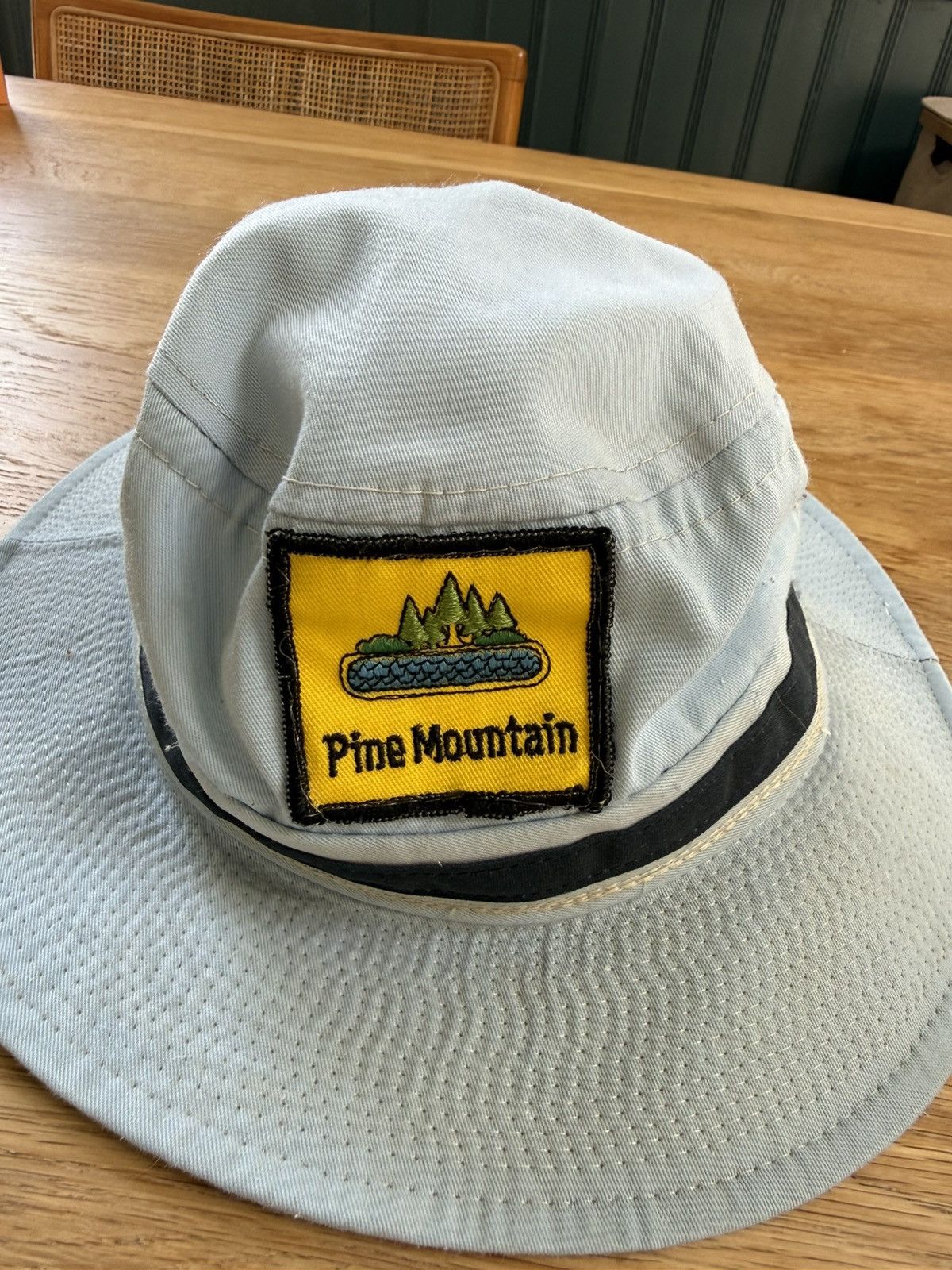 Vintage Vintage Bucket Hat Pine Mountain Size ONE SIZE - 2 Thumbnail