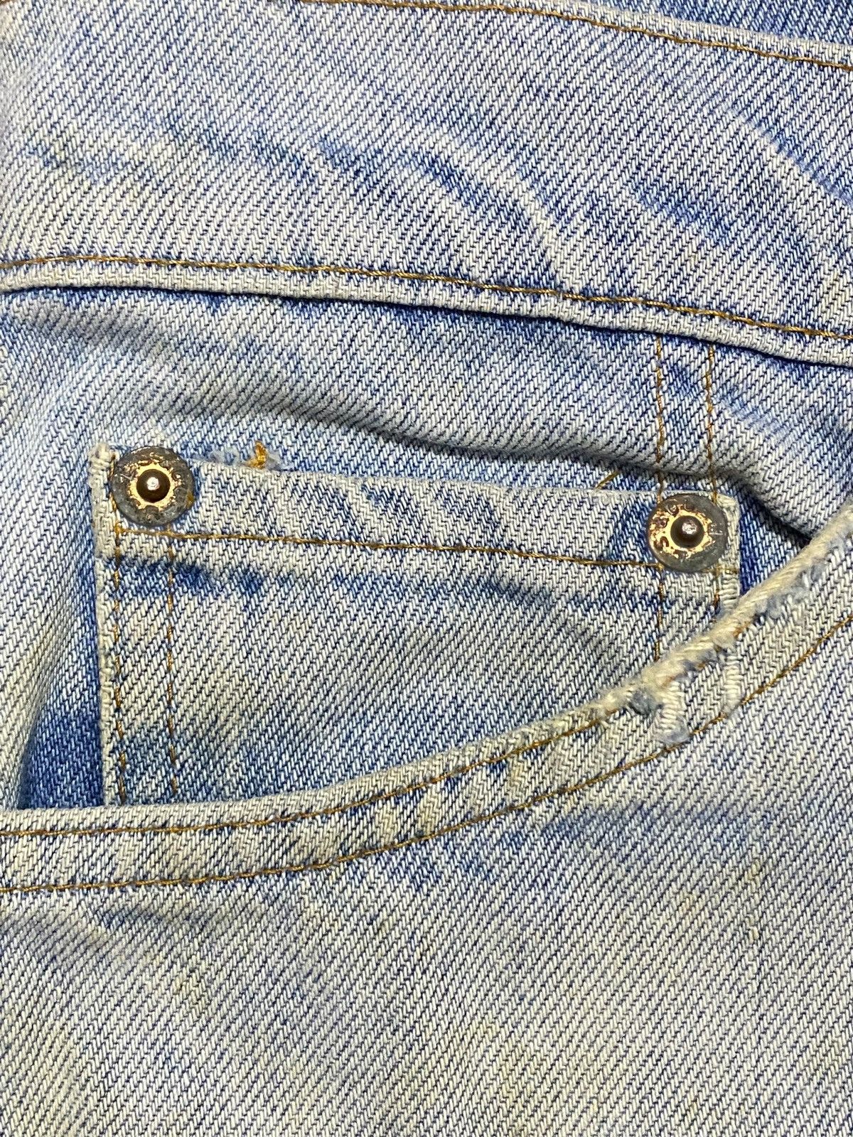 Levi's Vintage Levis 550 80/90s Faded Grunge Distressed Loose Jeans Size US 29 - 10 Thumbnail