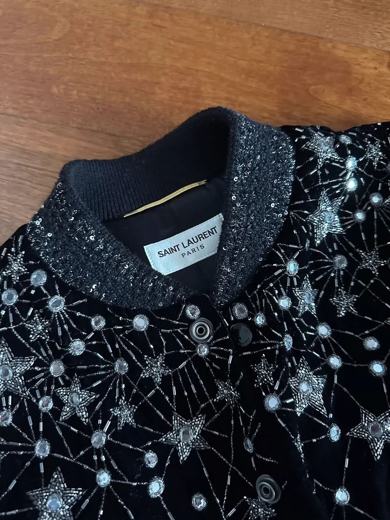 Yves Saint Laurent saint laurent Baby's breath jacket 2501-Nextarrow Size XS / US 0-2 / IT 36-38 - 5 Thumbnail