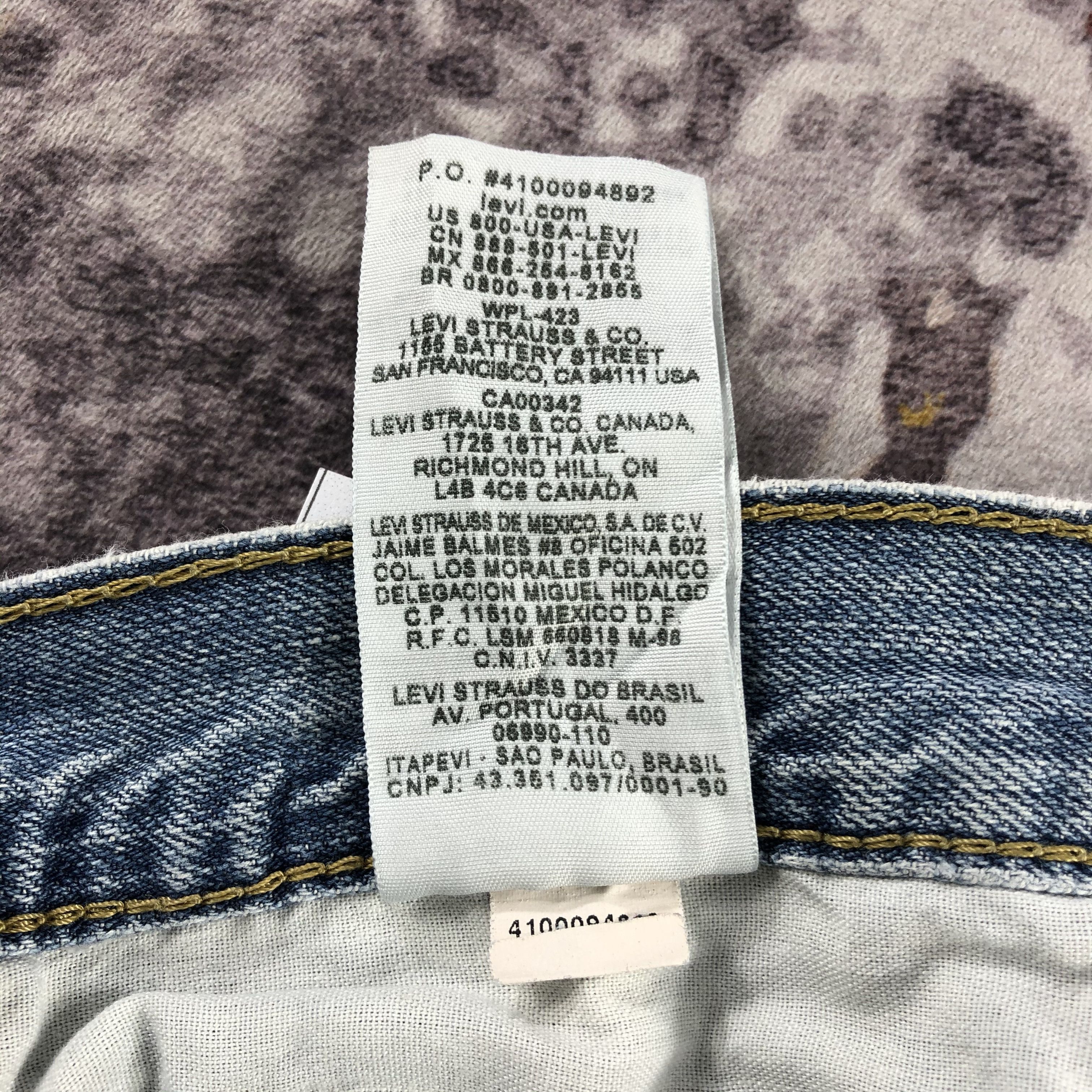 Levi's × Vintage Vintage Blue Wash Levis 559 Jeans-JM2974 Size US 37 - 15 Thumbnail