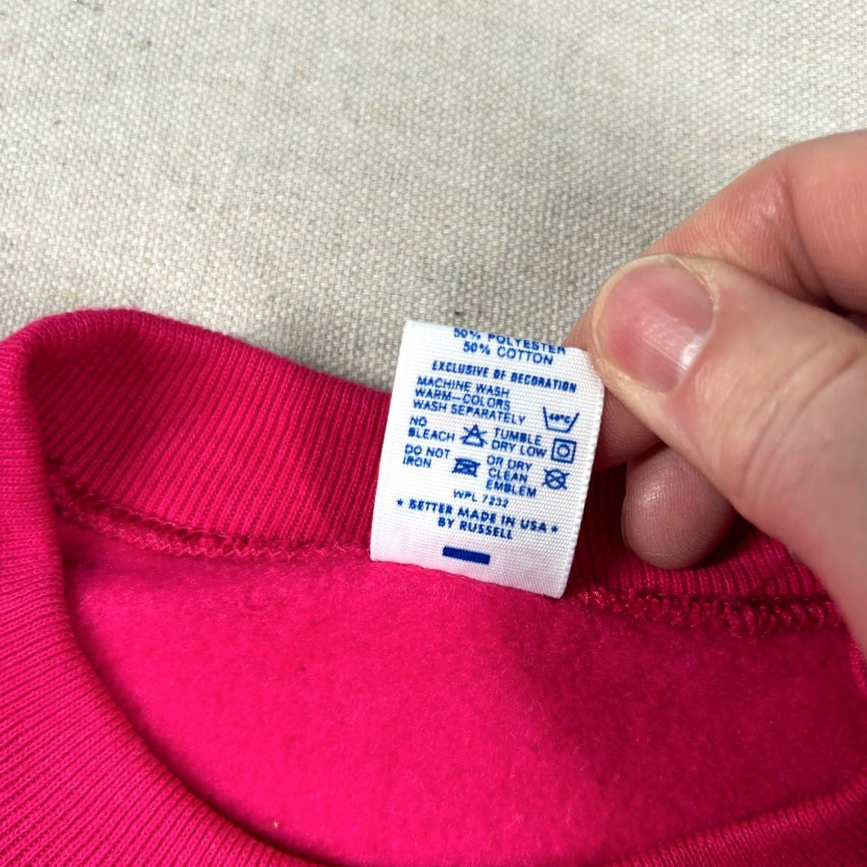 Jerzees Vintage Jerzees Sweatshirt Womens XL Colony Club Southampton Shores 1980s Pink Activewear Size XL / US 12-14 / IT 48-50 - 4 Thumbnail