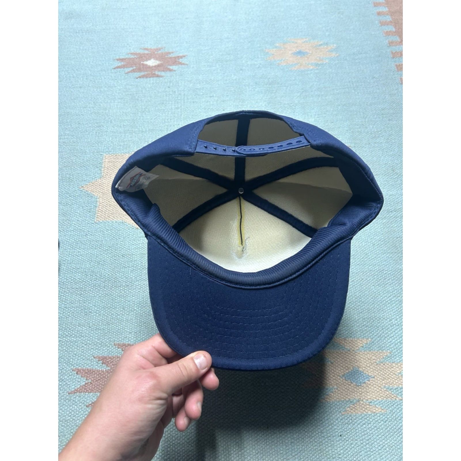 Equipment Vintage Blue SnapBack Hat Cap Horner Equipment Co Saginaw Michigan User: Vintage Blue SnapBack Hat Cap Horner Equipment Co Saginaw Michigan Size ONE SIZE - 5 Thumbnail