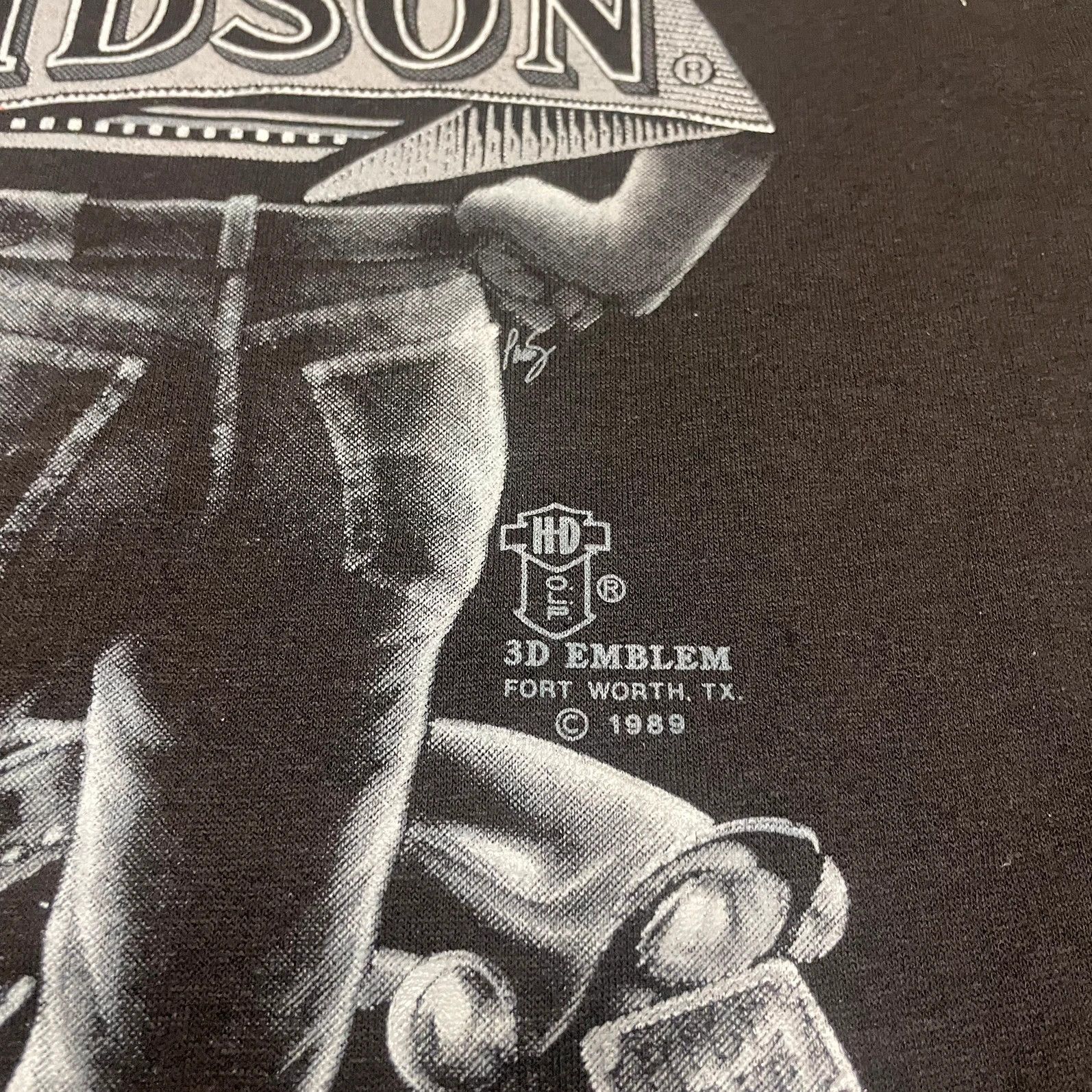 Harley Davidson Harley Davidson 3d Emblem 1989 t-shirt Size US XL / EU 56 / 4 - 3 Thumbnail