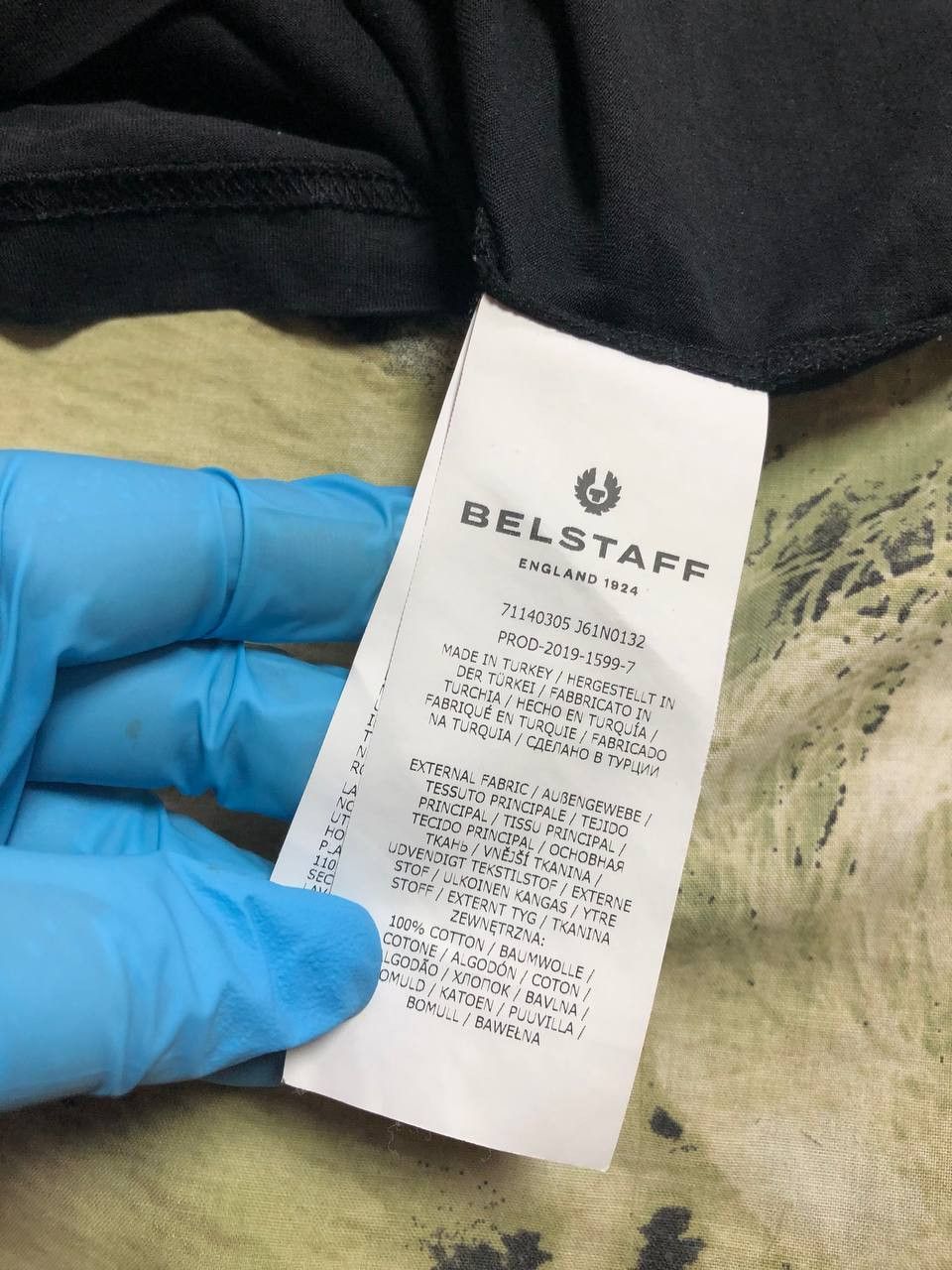 Belstaff Belstaff T-Shirt Box Logo Short Sleeve STREETWEAR Size US XL / EU 56 / 4 - 3 Thumbnail