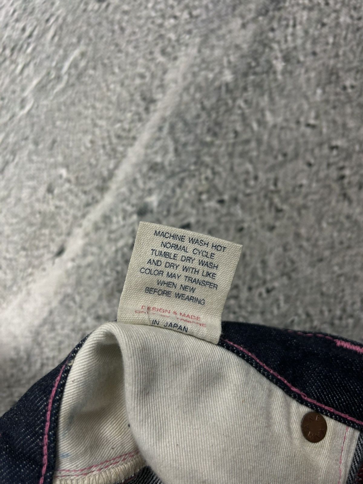 Evisu Evisu jeans daicock big logo vintage pink Yamane Size 29" - 10 Thumbnail