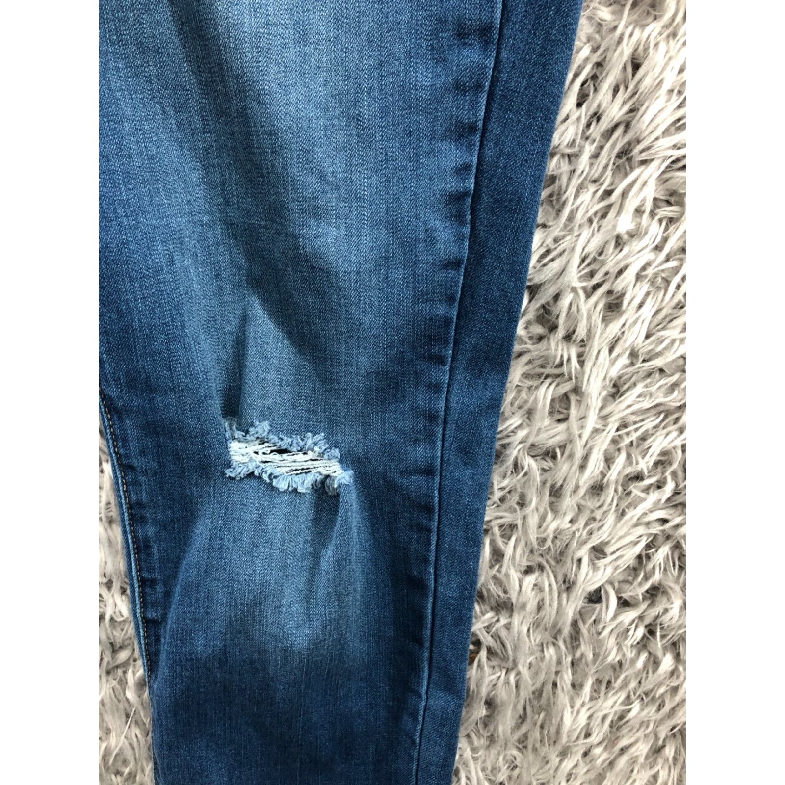Vintage Sonoma Jeans Skinny Womens Size 6 Medium Wash Blue Flaw Curvy Best Visibility Size 28" / US 6 / IT 42 - 5 Thumbnail