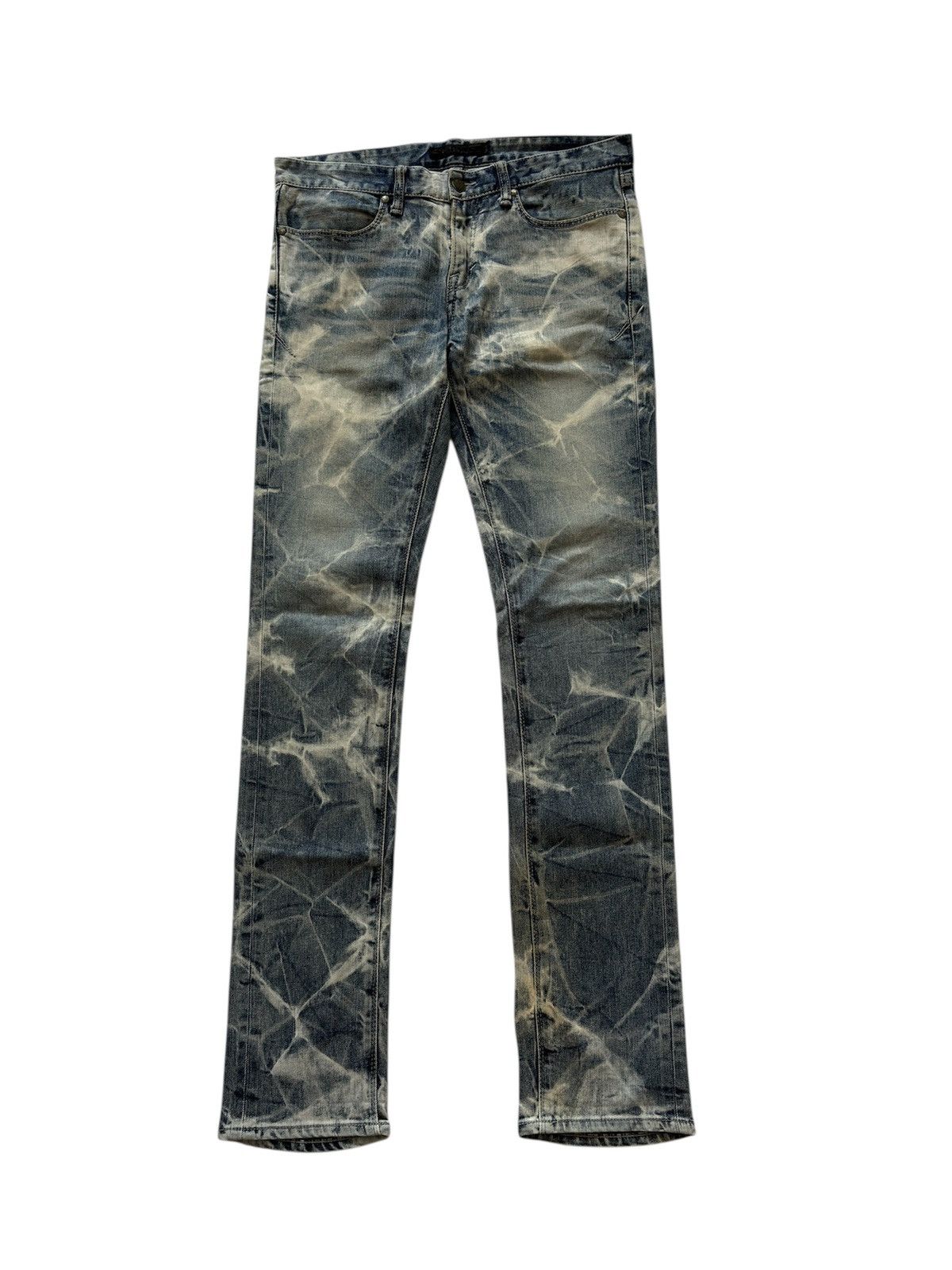 GOSTAR DE FUGA JAPANESE BRAND FUGA BLEACH SLIM FIT JEANS Size US 31 - 1 Thumbnail