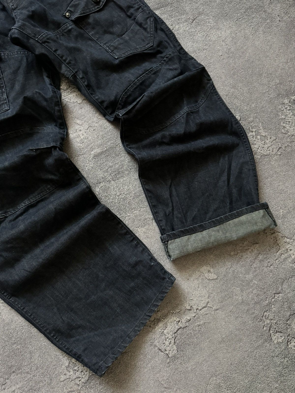 G-Star × Vintage G star raw 33/32 storm Elwood denim pant trouser Jean chino Size US 33 - 3 Thumbnail