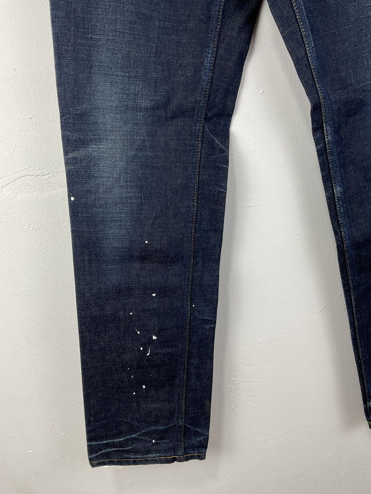 Visvim Visvim Social Sculpture 03NW Paint Splatter Denim Pants Size US 30 / EU 46 - 5 Thumbnail