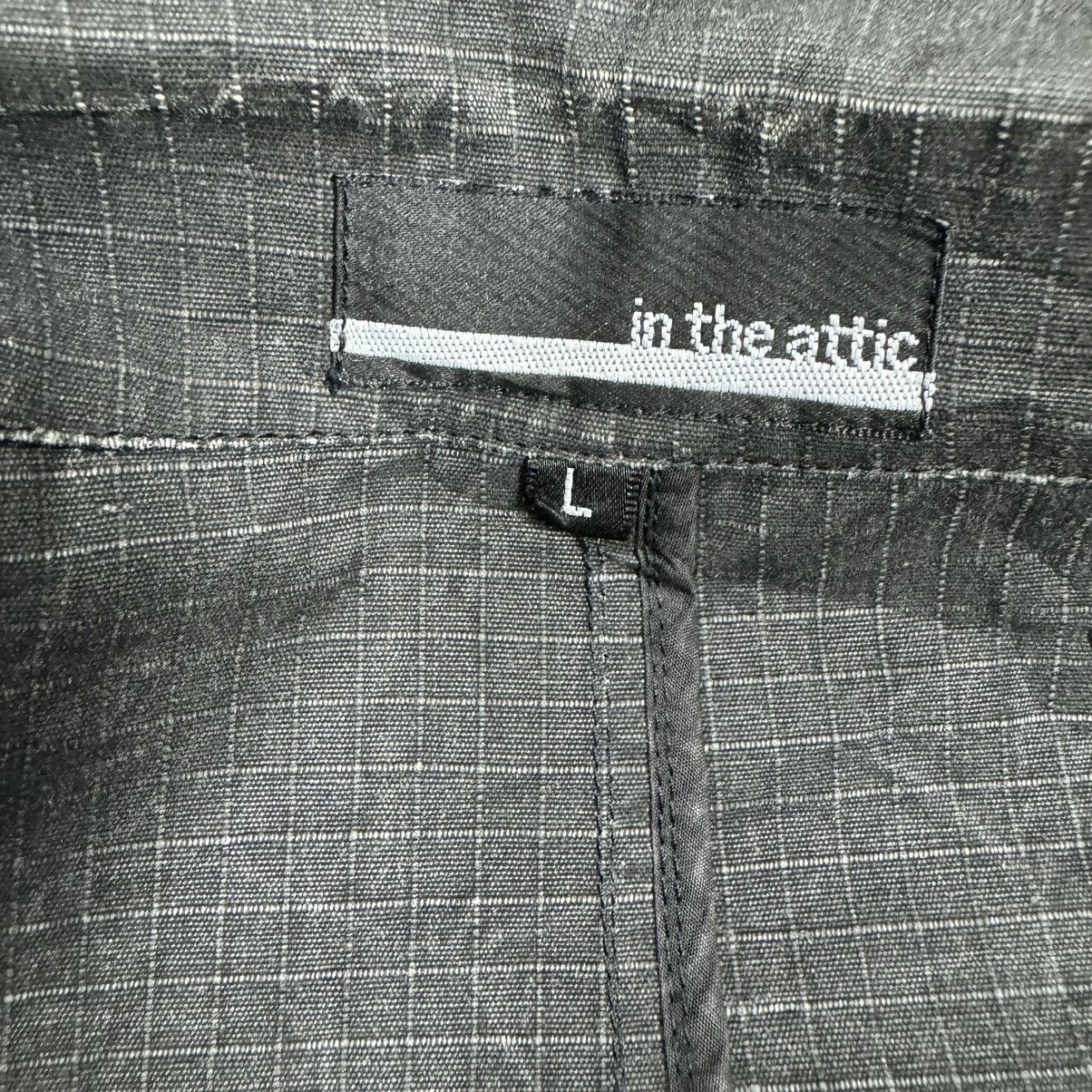In The Attic ⚡️IN THE ATTIC STRIPED WORD ART COAT JACKET Size US L / EU 52-54 / 3 - 11 Thumbnail