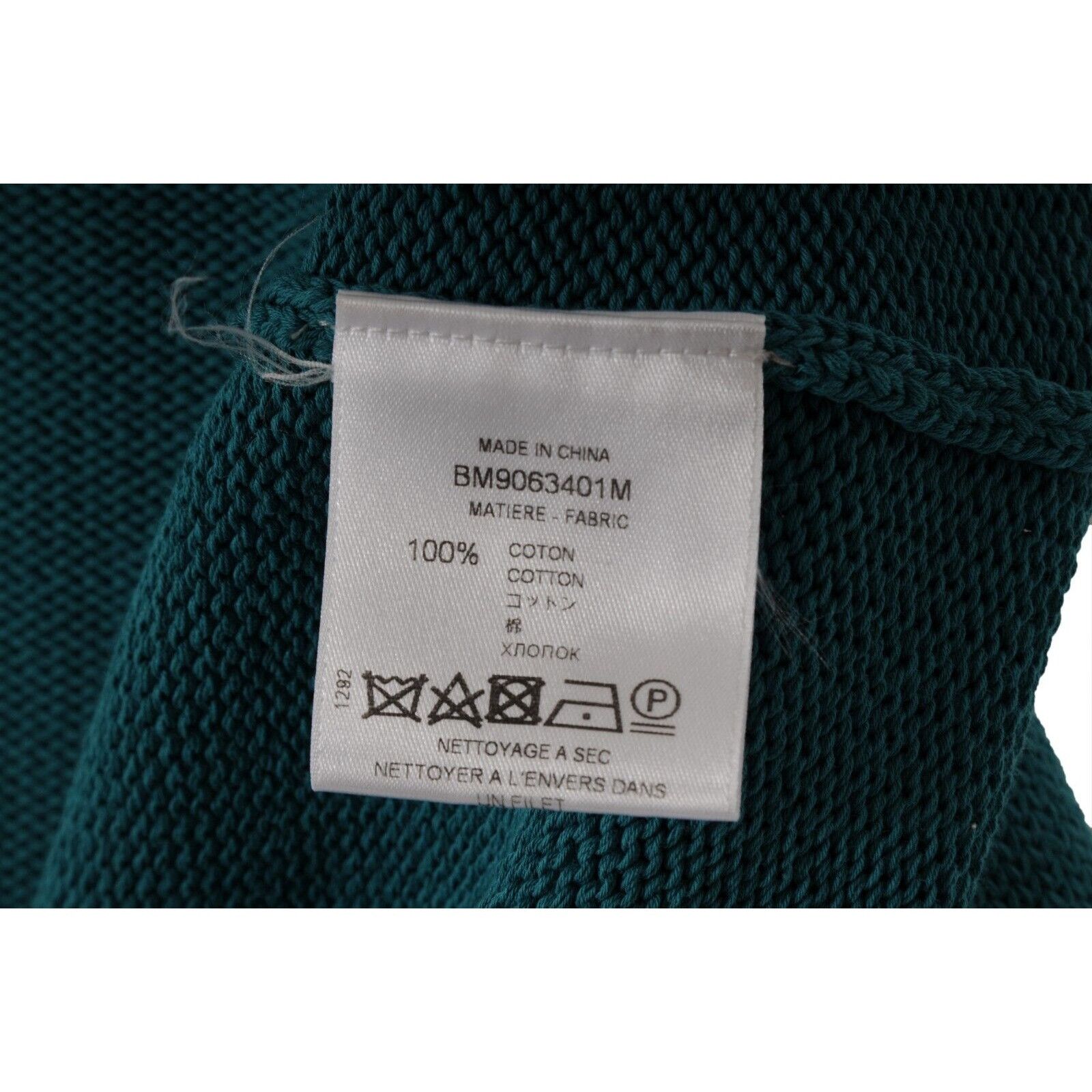 Givenchy Upside Down Logo Knit Sweater Teal Pull Size US M / EU 48-50 / 2 - 7 Thumbnail