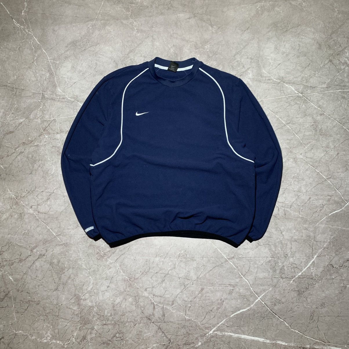 Vintage Nike Crewneck Navy | Grailed