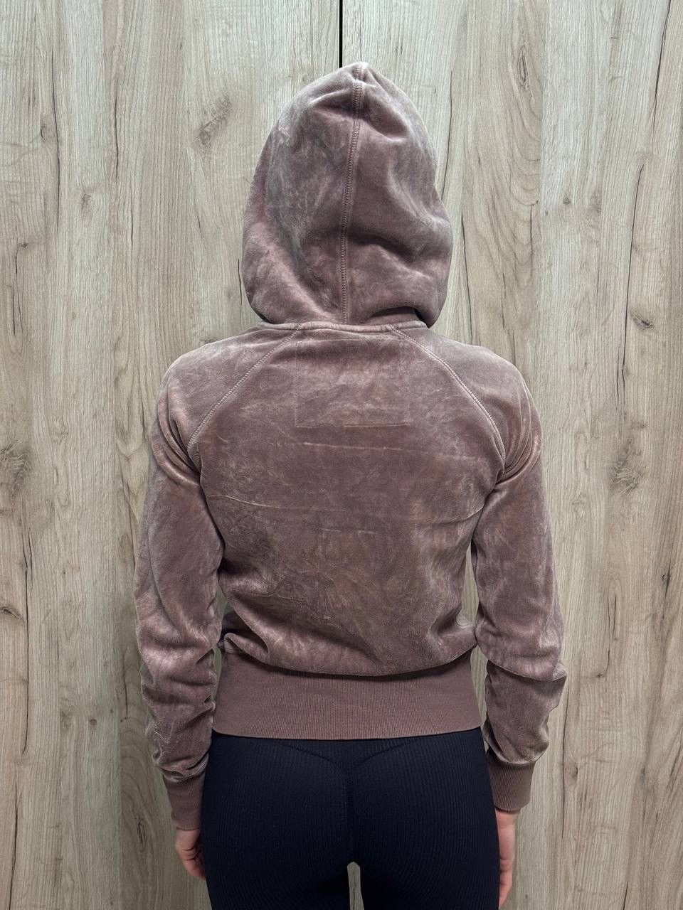 Juicy Couture VTG Women’s Zip Hoodie Grunge Style Velvet Y2K 00s UsA Size S / US 4 / IT 40 - 2 Thumbnail