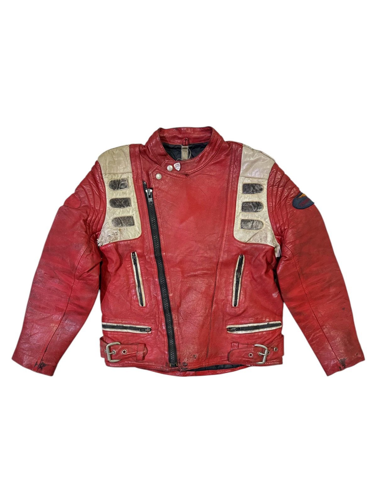 Ducati VERY RARE VINTAGE JACKET LEATHER DUCATI CAFE RACER Size US M / EU 48-50 / 2 - 1 Thumbnail