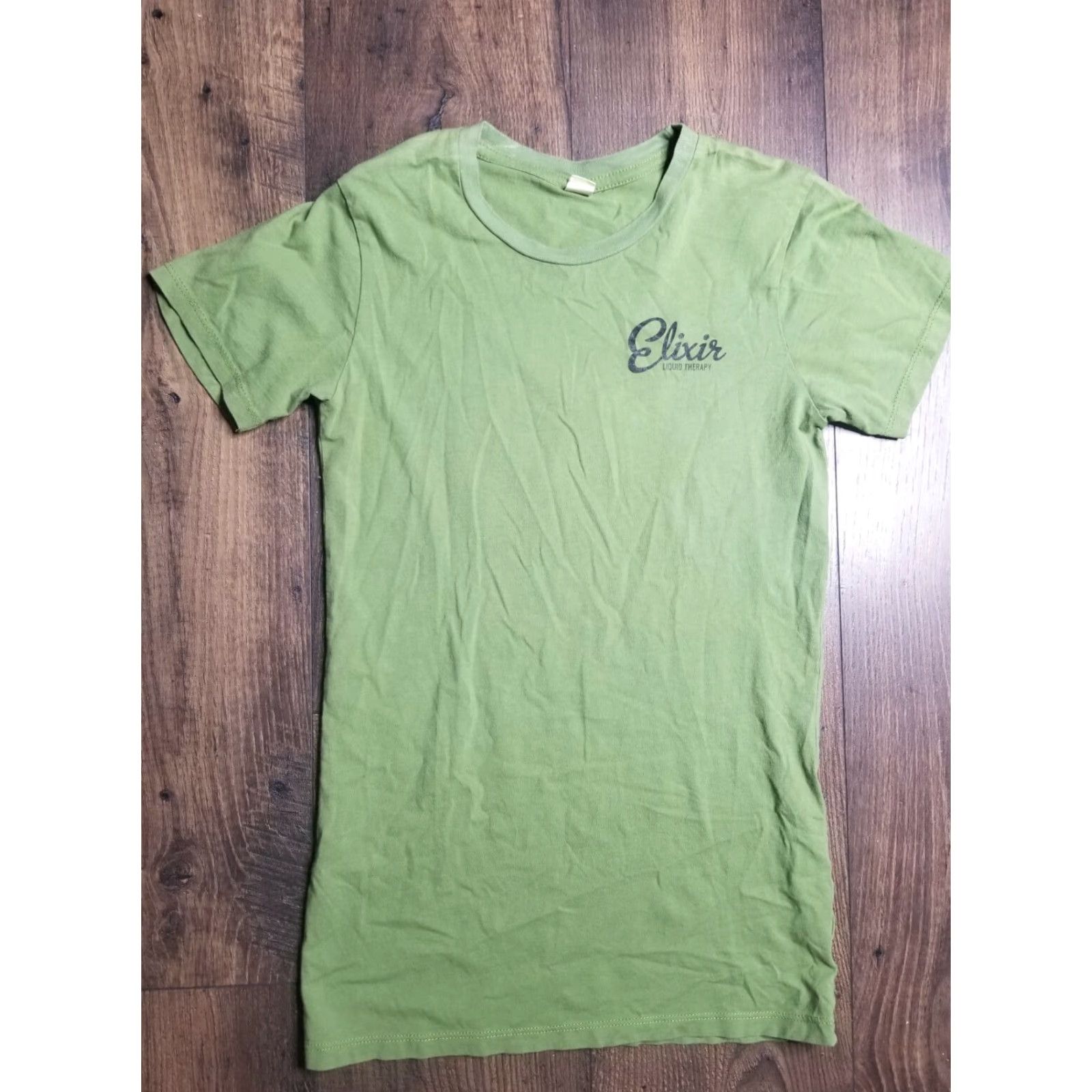 Vintage Golds Gym T-Shirt Slim Fit Womens M Green Retro Size M / US 6-8 / IT 42-44 - 2 Thumbnail