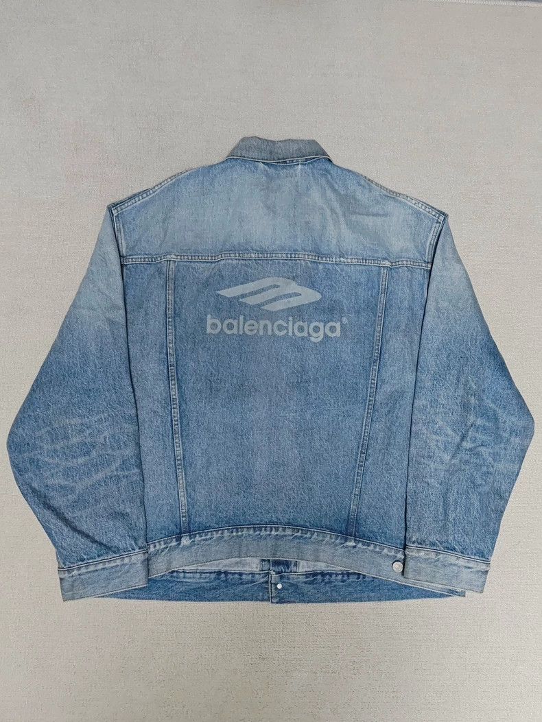 Balenciaga Balenciaga Washed old jacket and coat Size US M / EU 48-50 / 2 - 2 Thumbnail