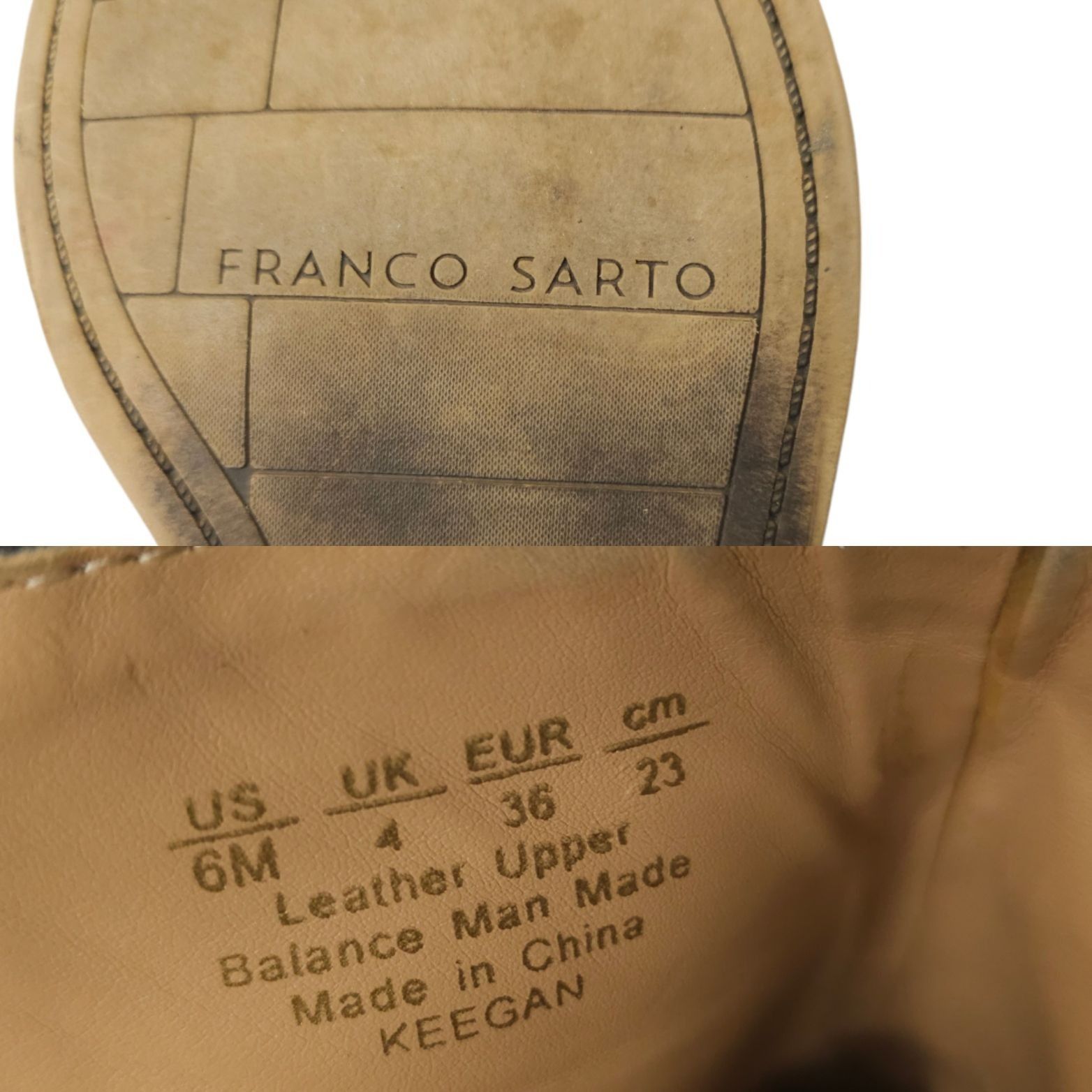 Franco Sarto Franco Sarto Keegan Ankle Boot Nubuck Leather Booties Womens Size US 6 / IT 36 - 9 Thumbnail