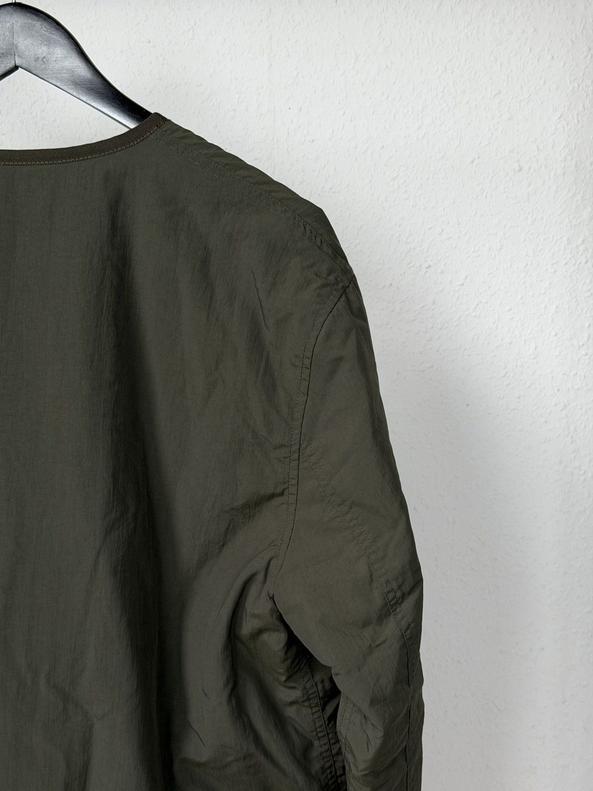 Comme des Garcons Homme Comme des Garçons Homme Olive Nylon Jacket L Lightweight Size US S / EU 44-46 / 1 - 10 Thumbnail