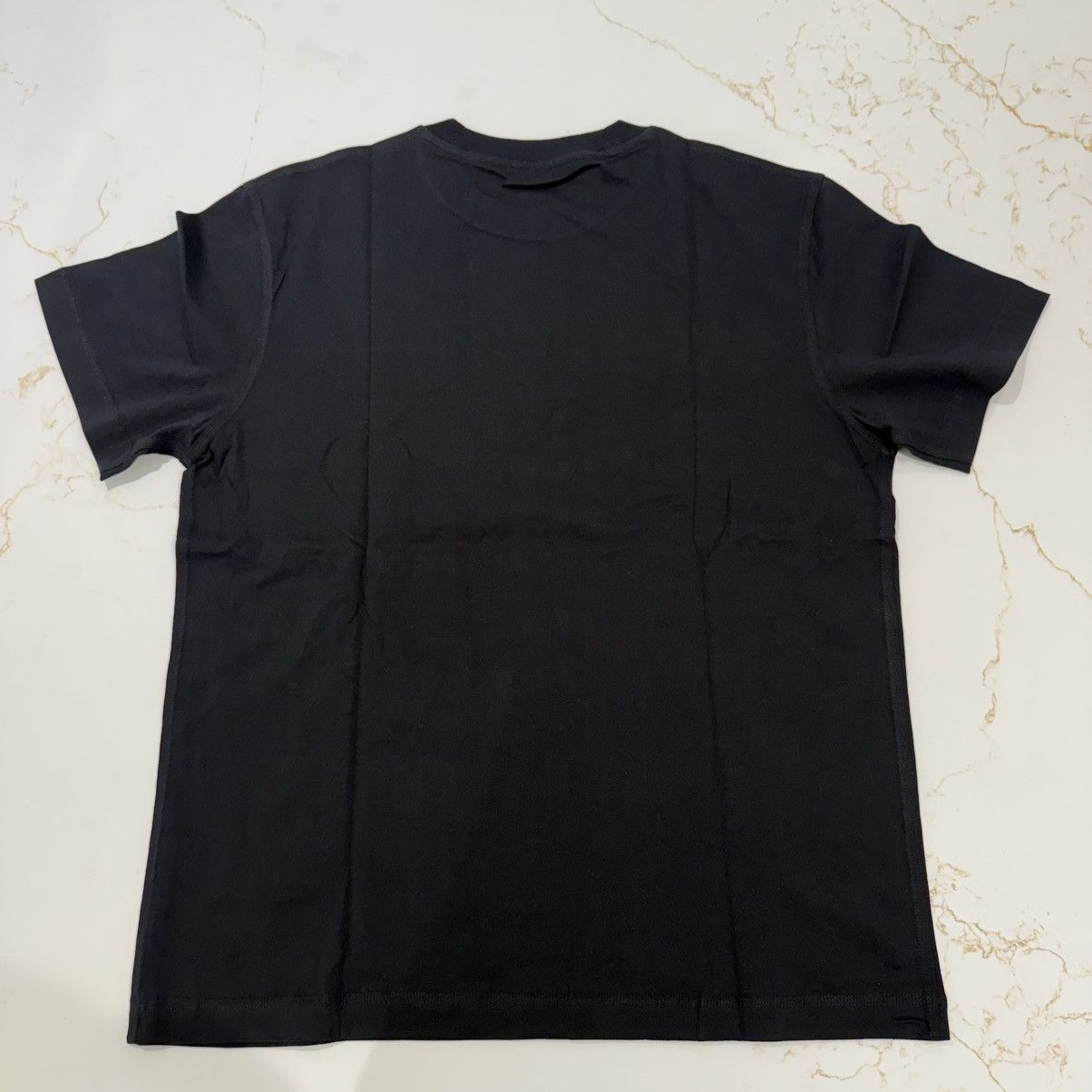 Burberry Burberry Check Patch Cotton T-shirt Black Size Medium Size US M / EU 48-50 / 2 - 3 Thumbnail