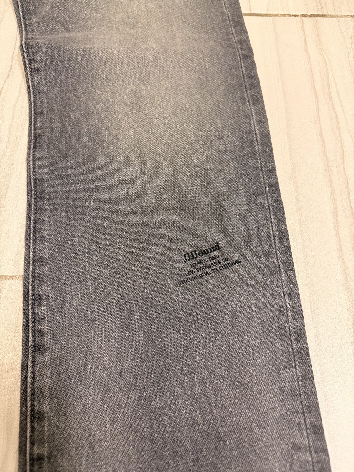 JJJJound × Levi's Levi’s® x JJJJound501® ’93 Jean - Grey Stonewash Size US 32 / EU 48 - 8 Thumbnail