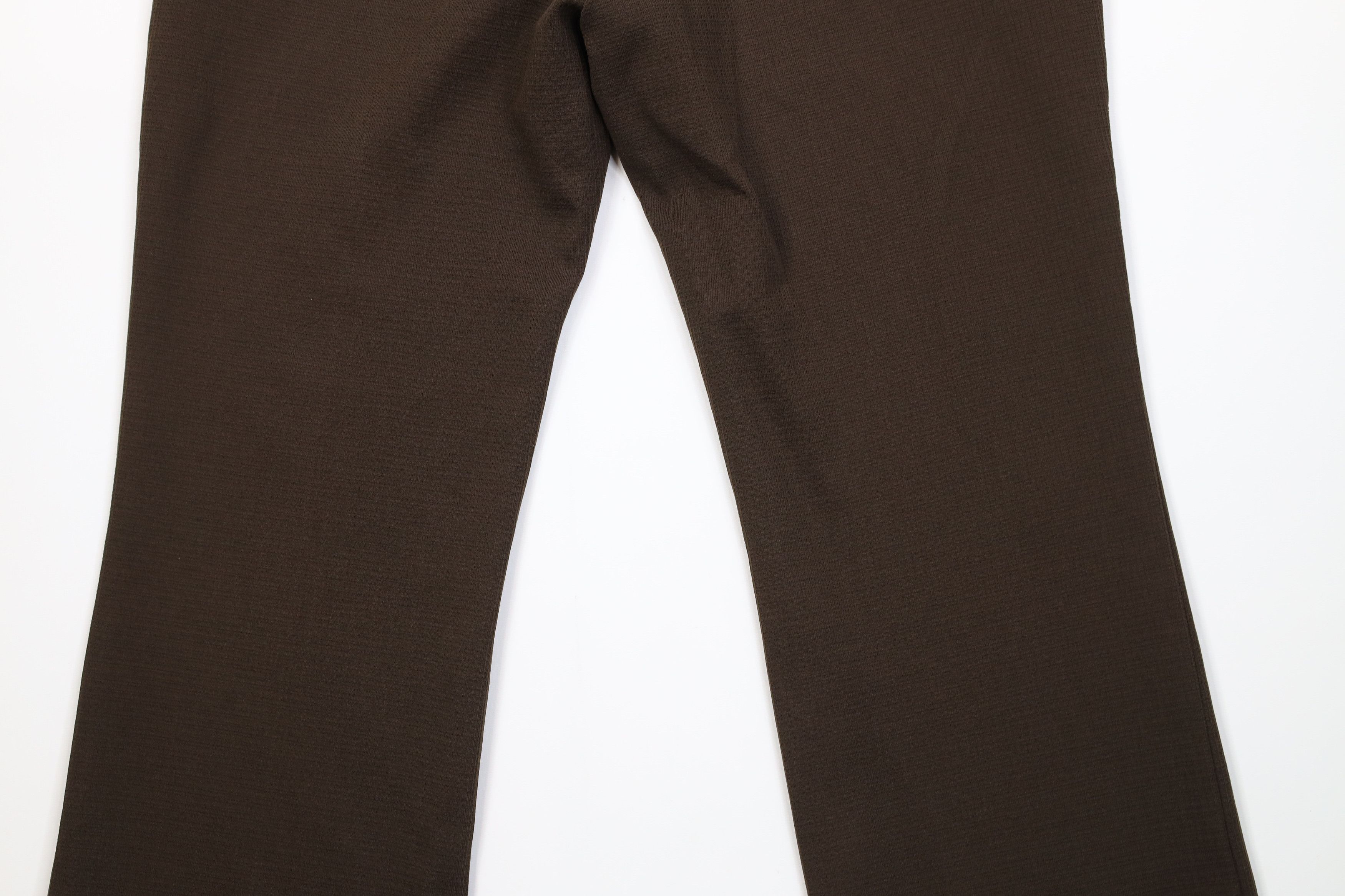 Vintage Vintage 70s Streetwear Flared Wide Leg Chino Pants Brown USA Size US 34 / EU 50 - 10 Thumbnail