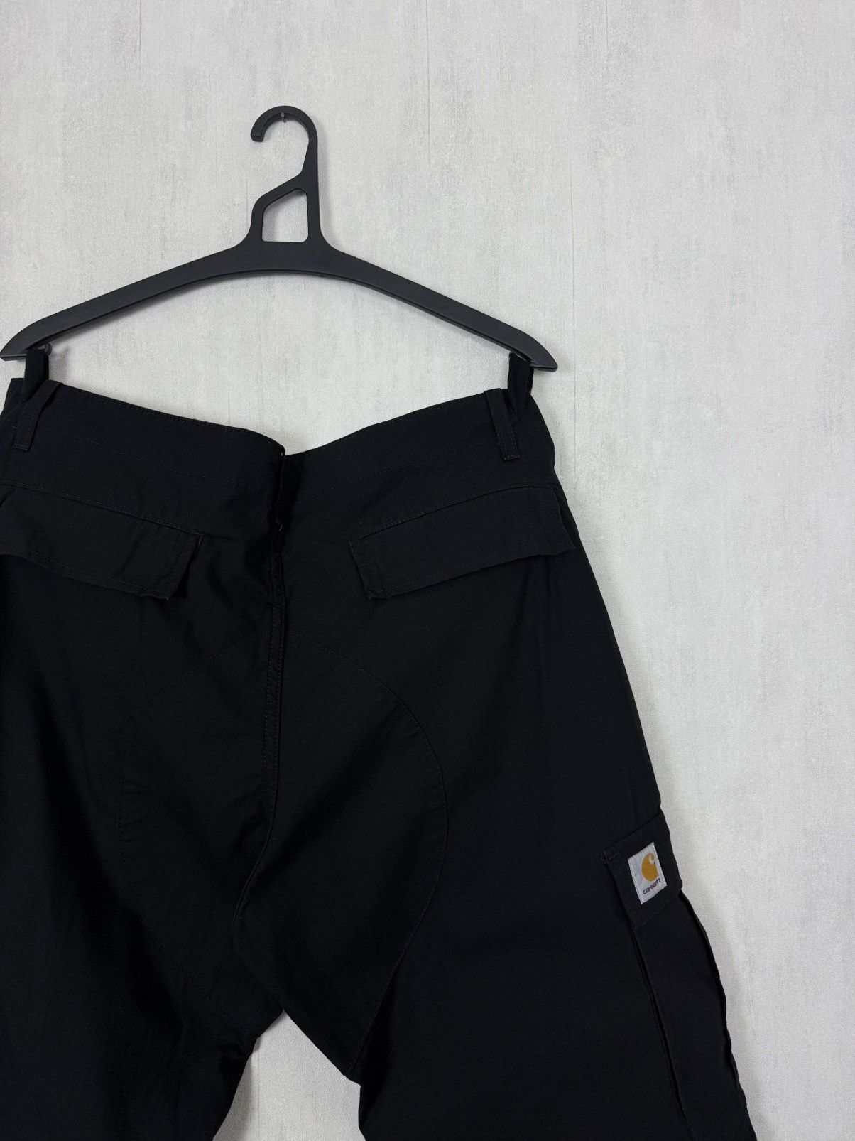 Carhartt Carhartt WIP Black Aviation Cargo Pants Size 36x34 Size US 36 / EU 52 - 2 Thumbnail