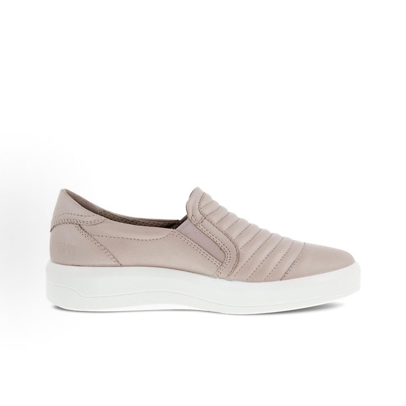 Ecco ECCO WOMEN'S 41 SOFT 9 II SLIP ON METALLIC GREY ROSE SNEAKER Size US 10.5 / IT 40.5 - 2 Thumbnail