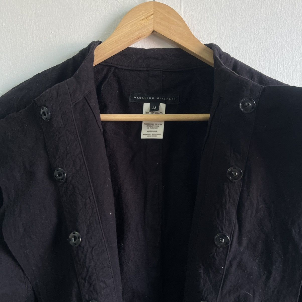 Designer × Japanese Brand MASAHIRO MIYAZAKI BUTTONS COATS Size S / US 4 / IT 40 - 4 Thumbnail