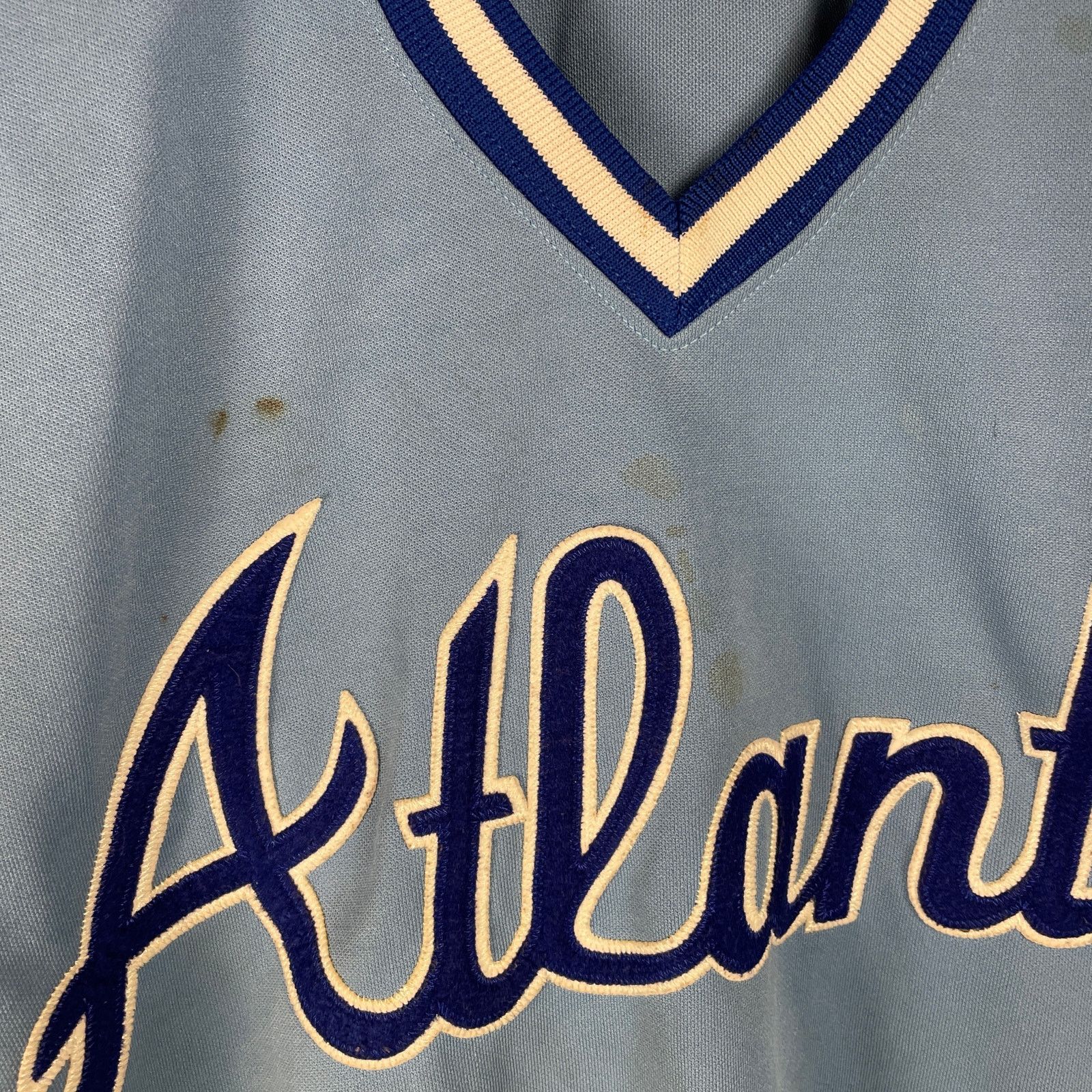 MLB 2XL 00s Cooperstown Collection Atlanta Baseball Fan Jersey Size US XXL / EU 58 / 5 - 3 Thumbnail