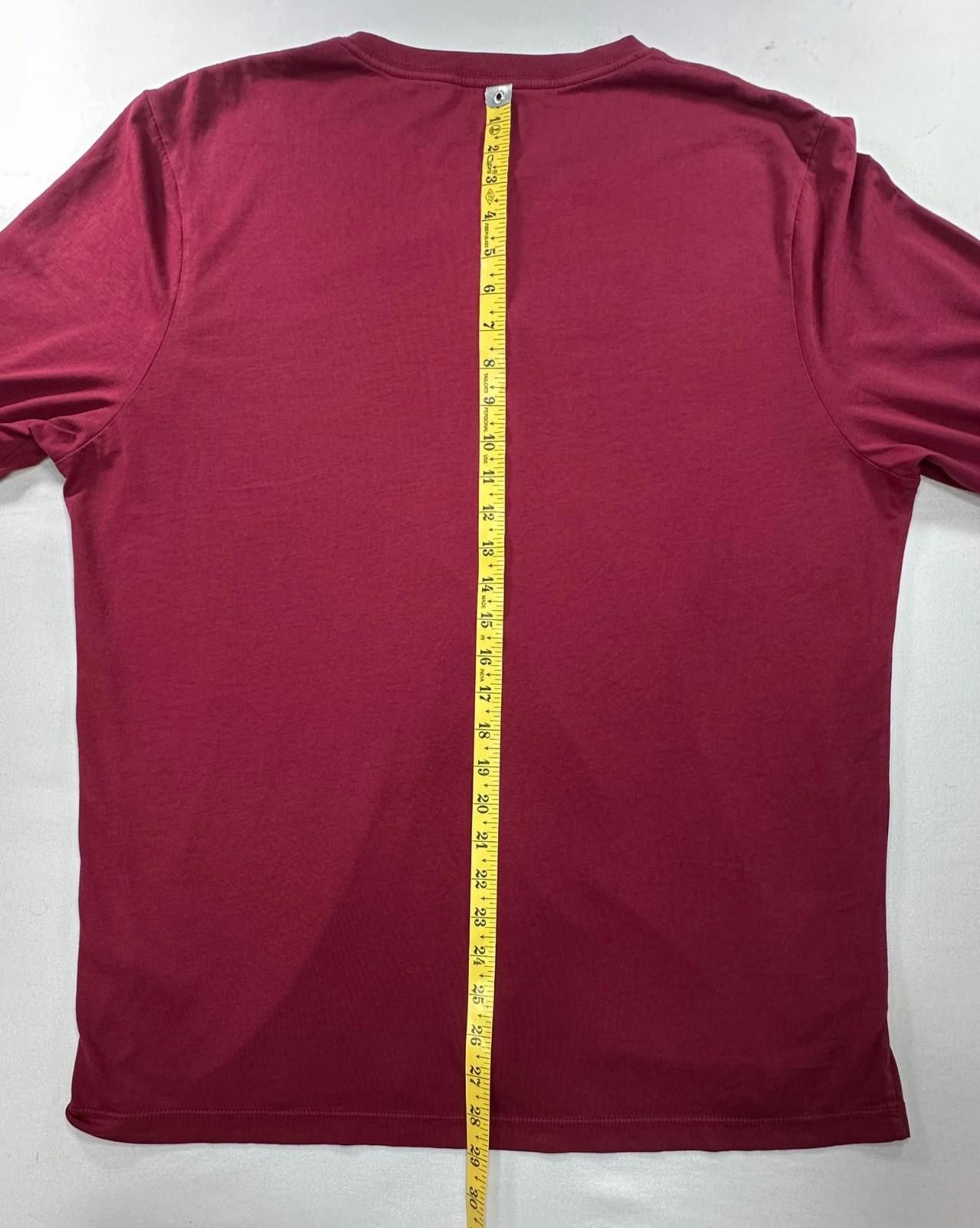 J.Crew J Crew 1/4 Button Broken In Long Sleeve T-Shirt Red Men's XL Size US XL / EU 56 / 4 - 6 Thumbnail