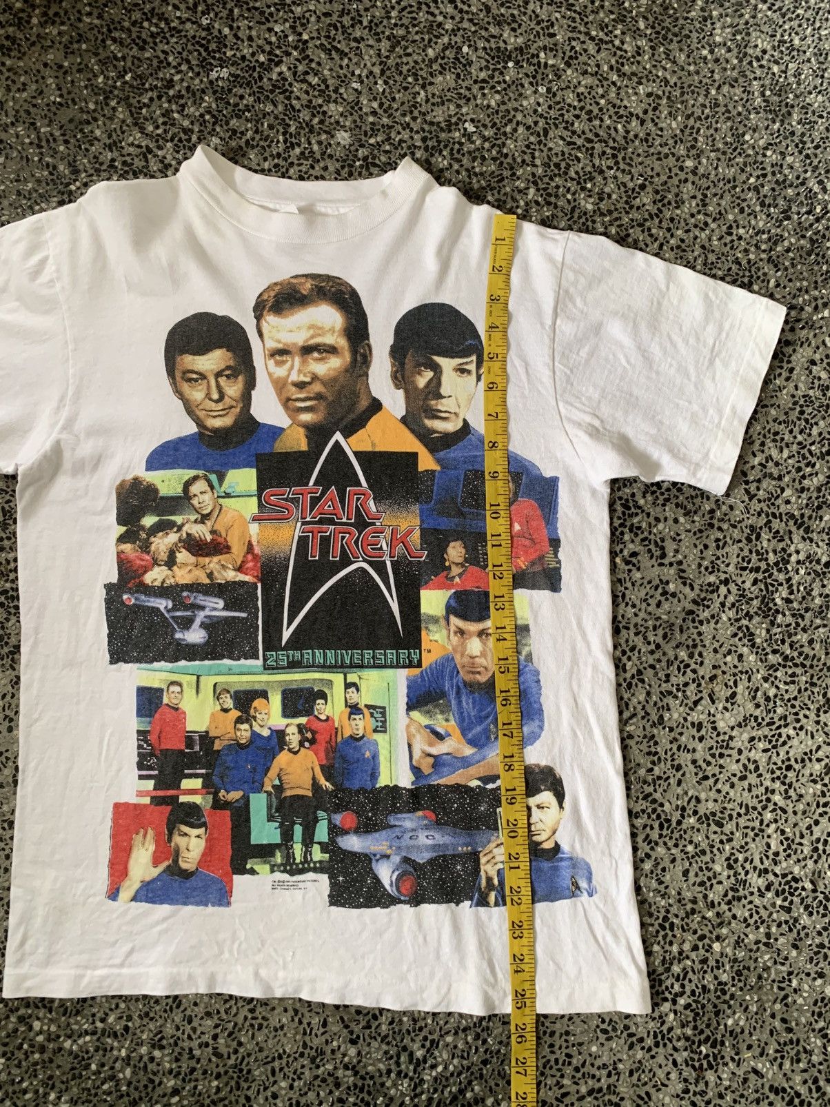 Vintage Vintage 90s Star Trek Paramount Pictures Movie T shirt Size US M / EU 48-50 / 2 - 10 Thumbnail