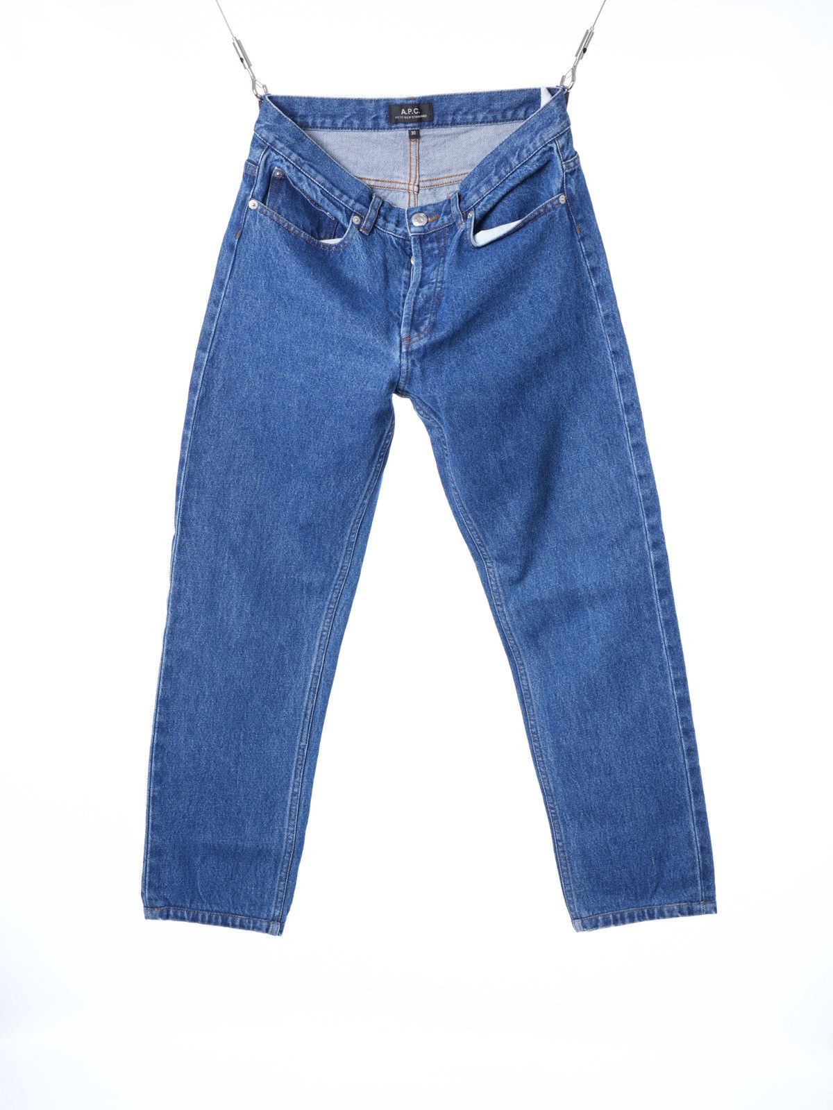 A.P.C. A.P.C Petit Standard Jeans Cropped sz 30 Size US 30 / EU 46 - 3 Thumbnail
