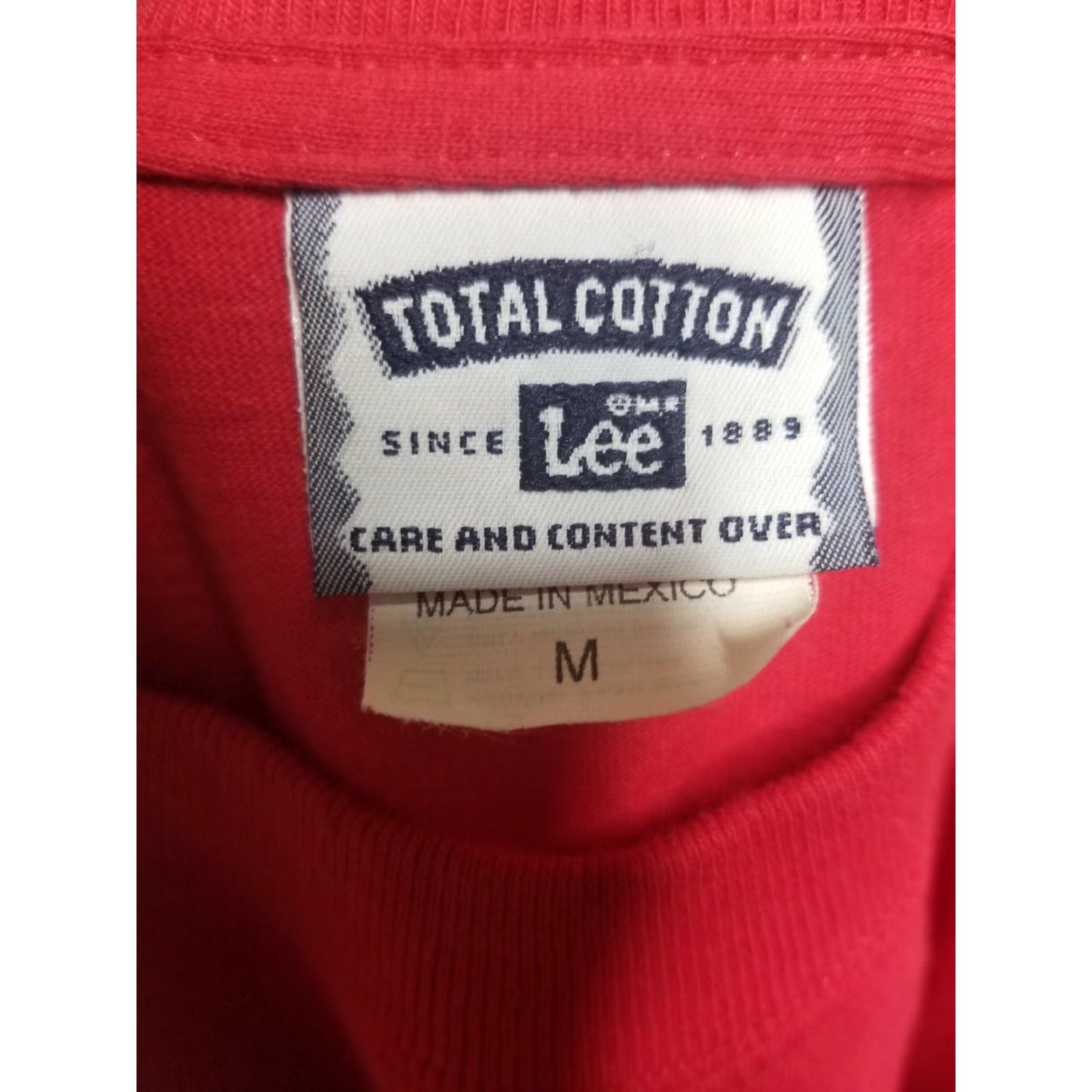 Lee Vintage Proud to be a Firefighter T Shirt Eagle USA American Flag FL Mens M Red 1990s Flag Short Sleeve Crew Neck Cotton Classic Brand Lee Size US M / EU 48-50 / 2 - 6 Thumbnail